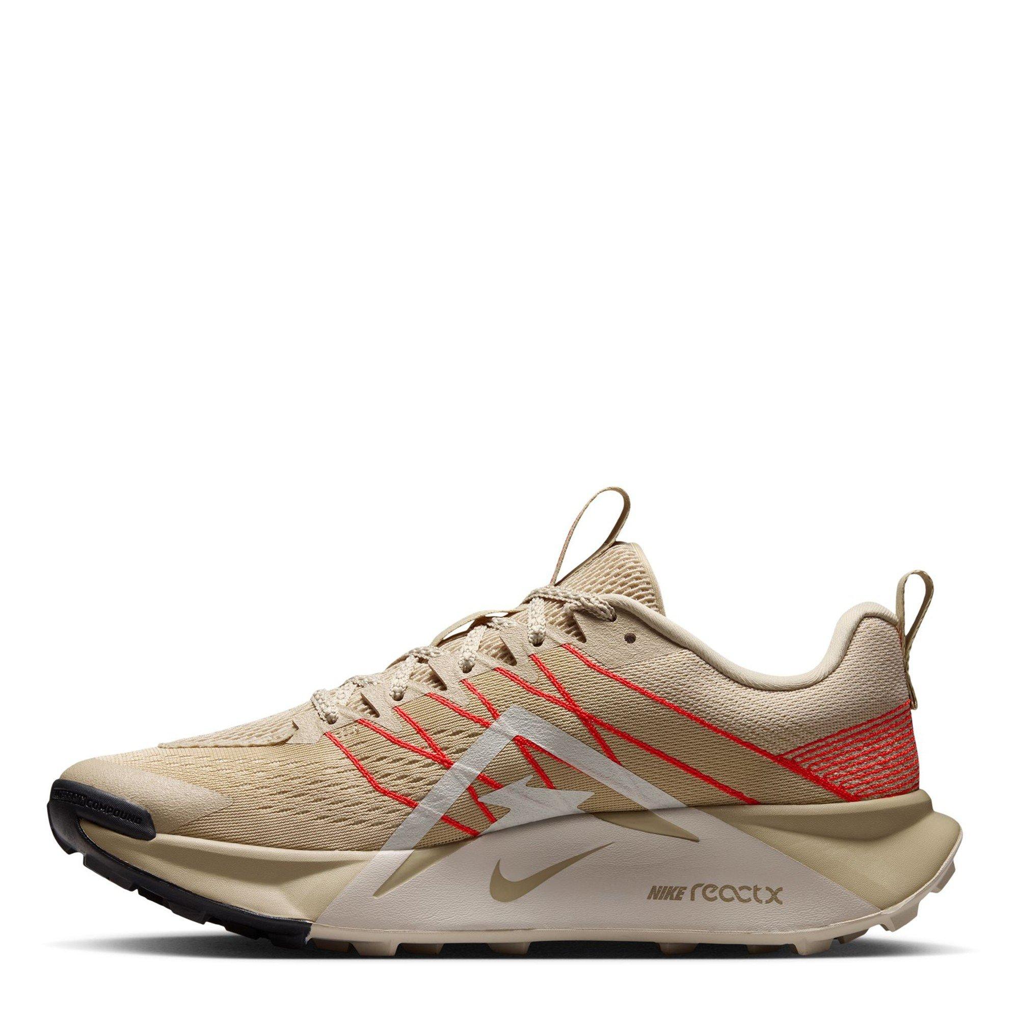 Linho/Vermelho Resistente - Nike - Wildhorse Trail Running Shoes - 2