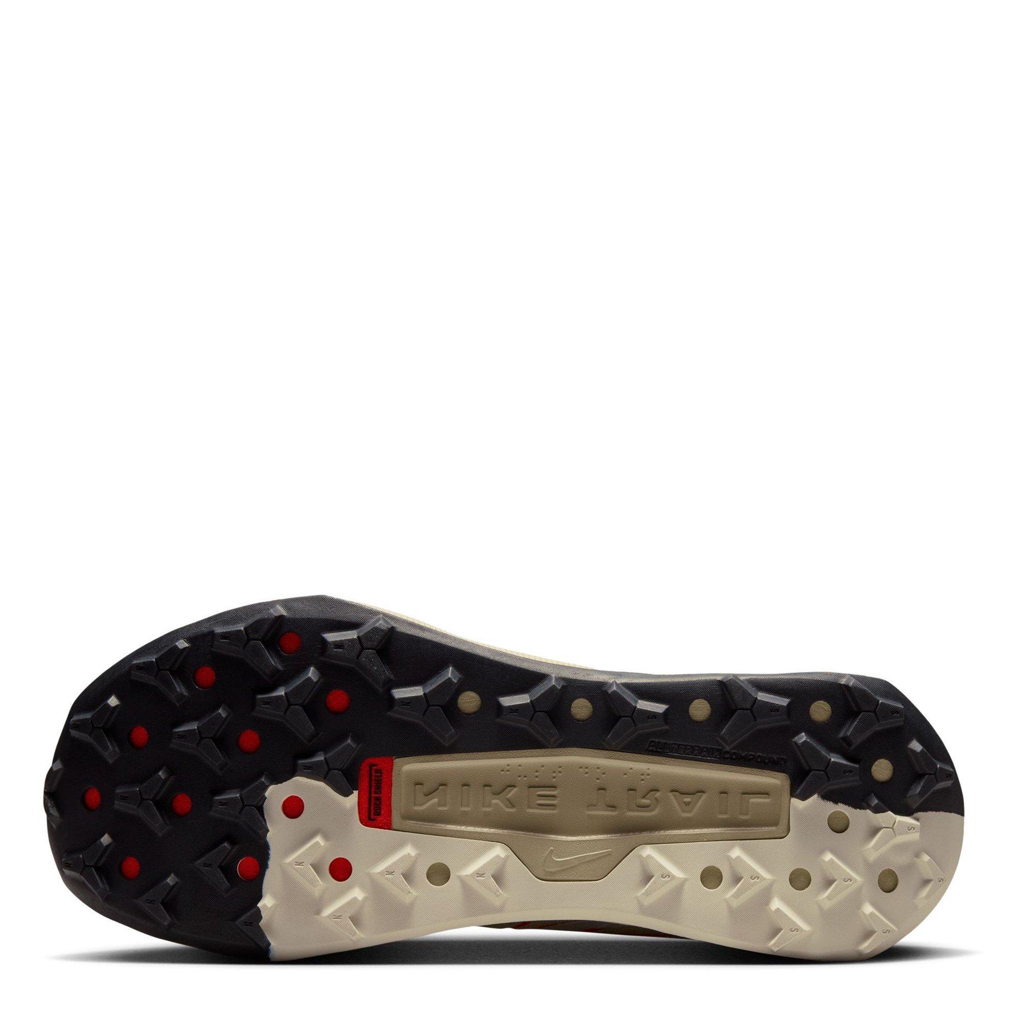 Linho/Vermelho Resistente - Nike - Wildhorse Trail Running Shoes - 3