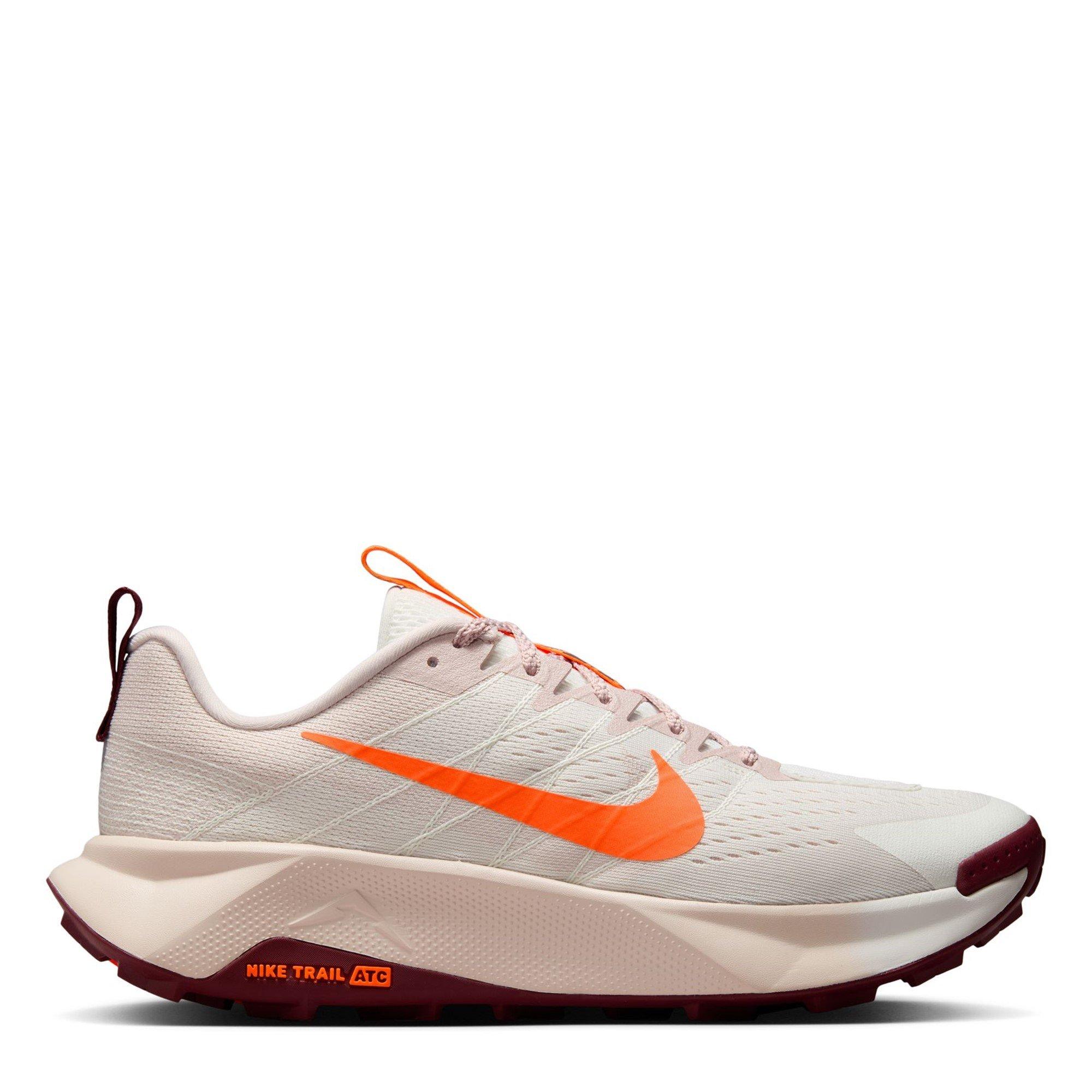 Nike Men's Wildhorse Trail Running Shoes - Sail/Red - 7 (41)