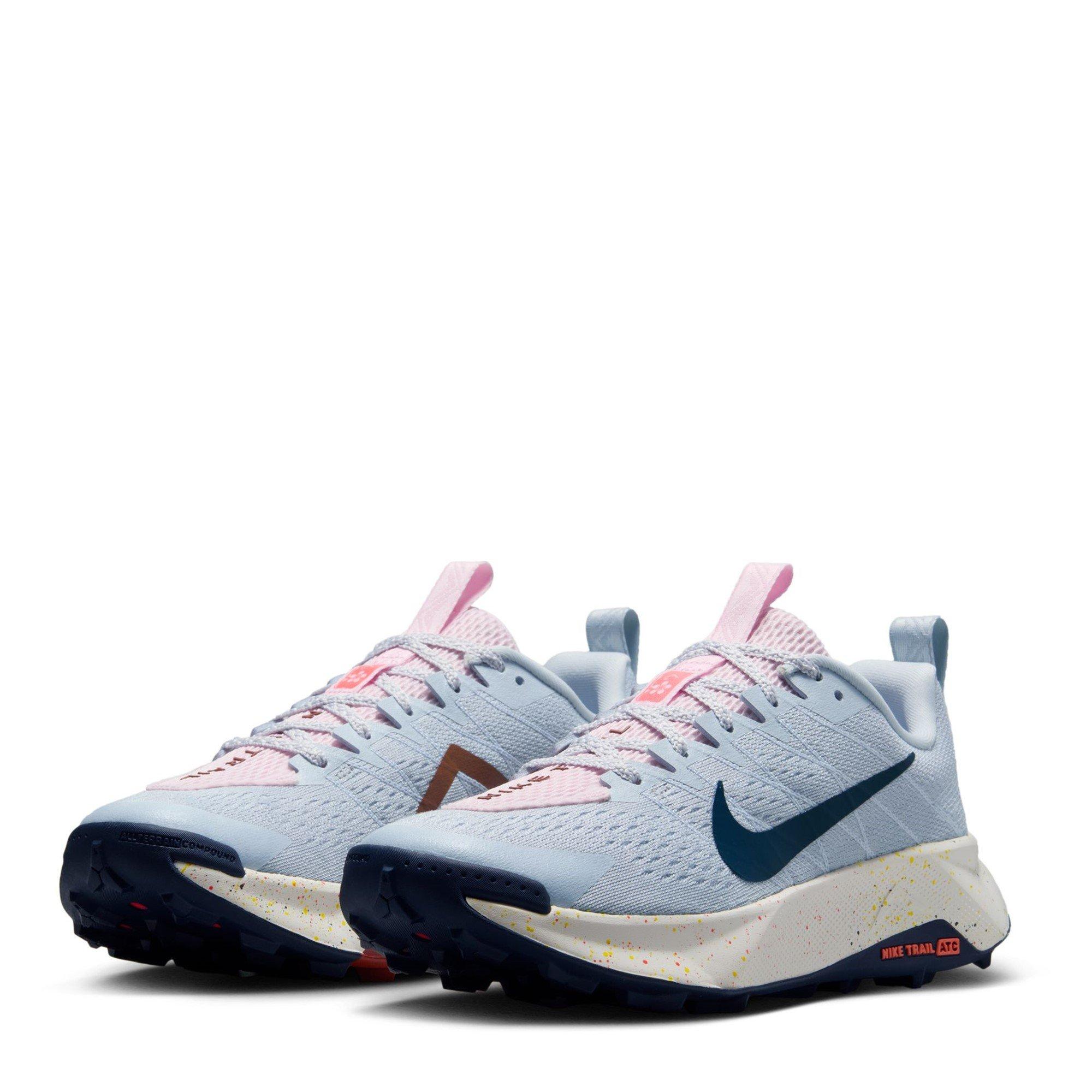 Plati/Navy/Grey - Nike - Wildhorse 10 Trail Running Shoes Womens - 4