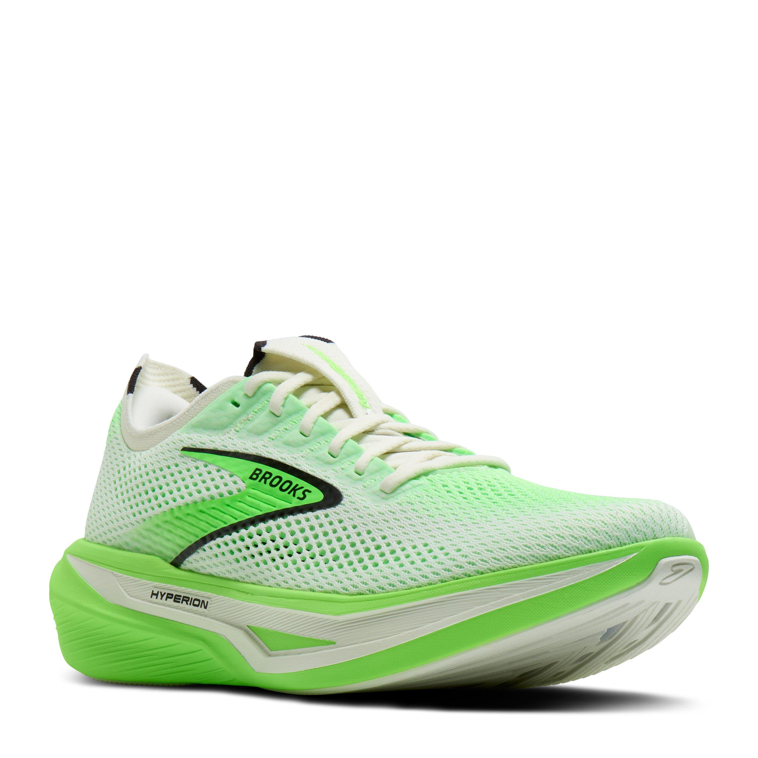 White/Green - Brooks - Hyperion 3 Road Running Shoes Mens - 2