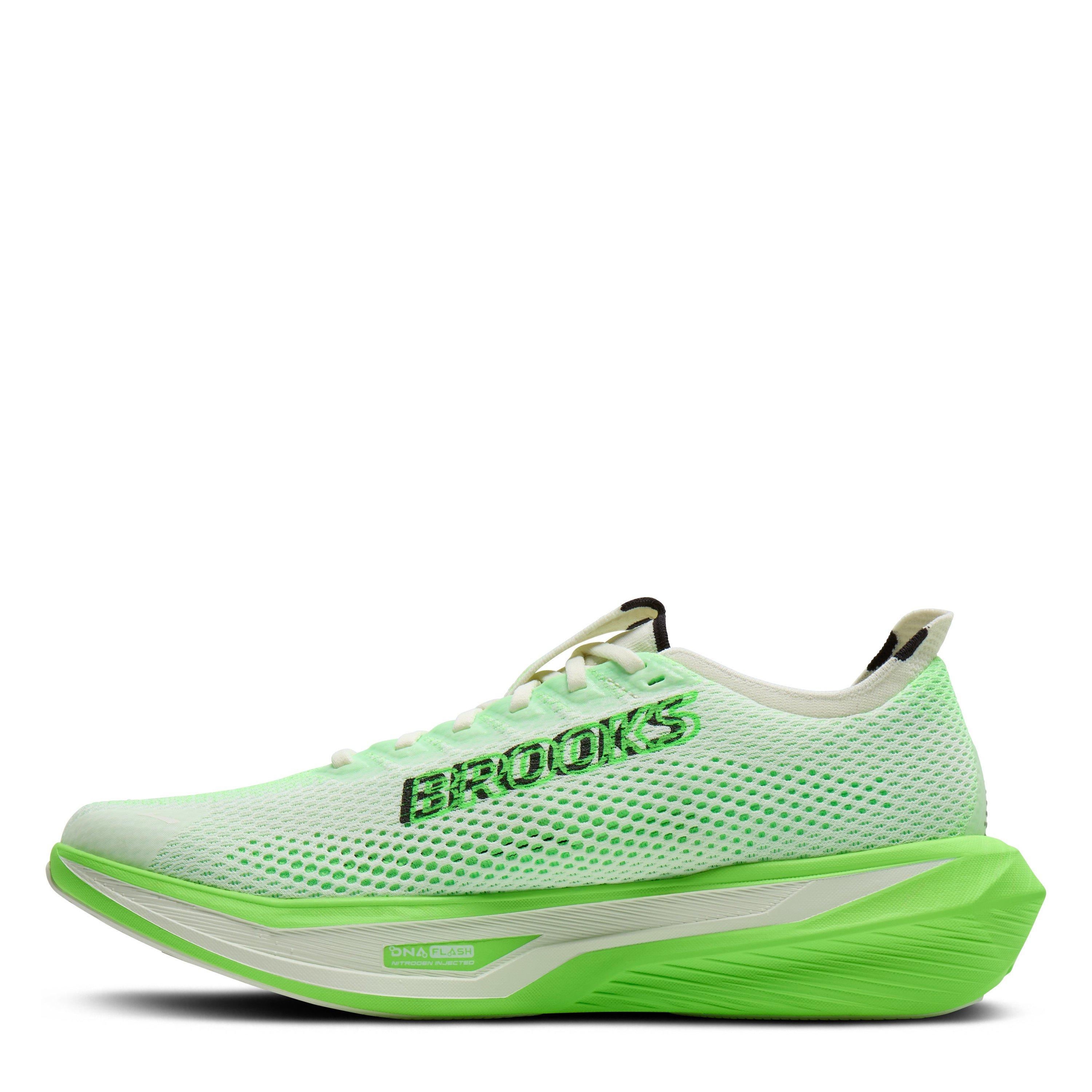White/Green - Brooks - Hyperion 3 Road Running Shoes Mens - 4