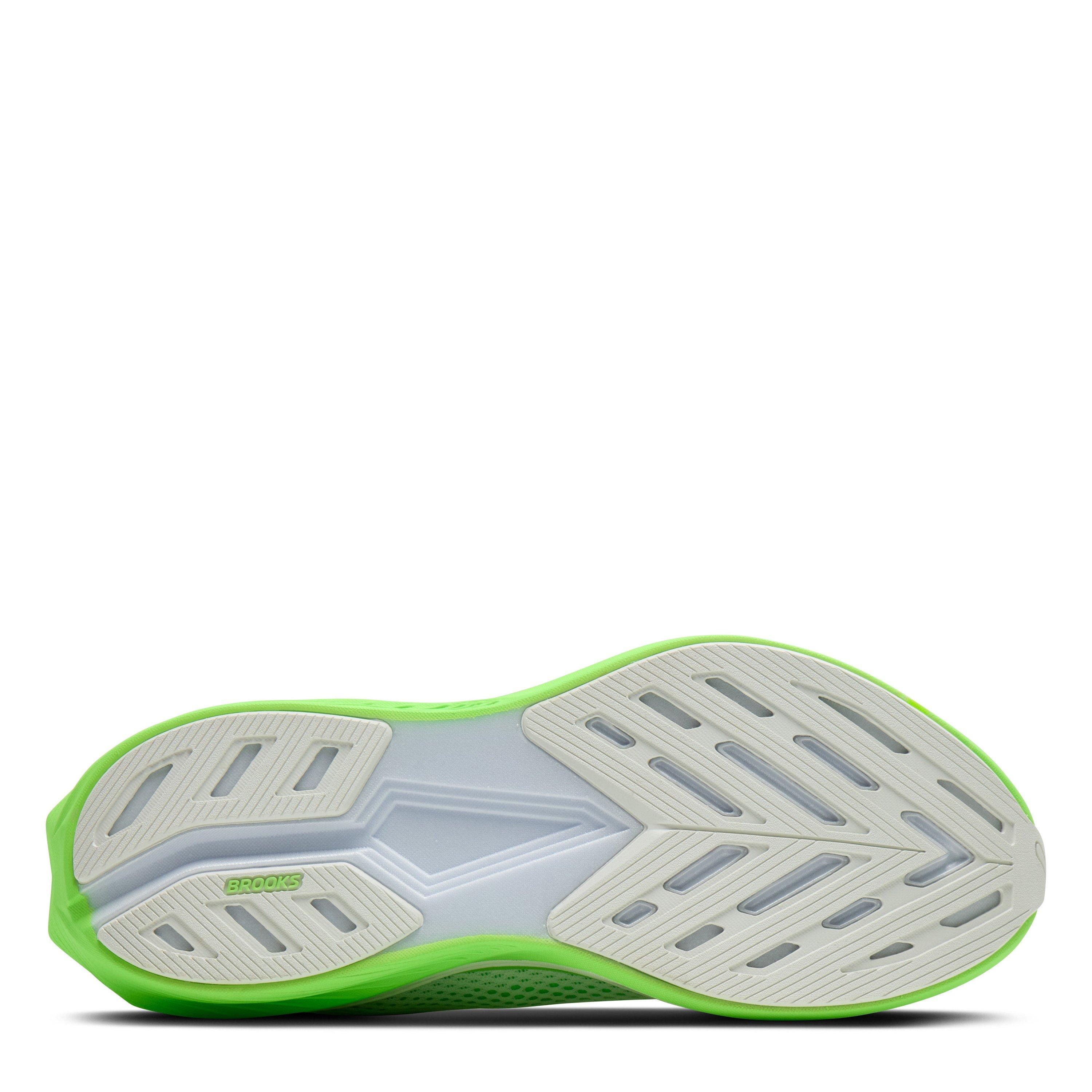 White/Green - Brooks - Hyperion 3 Road Running Shoes Mens - 6