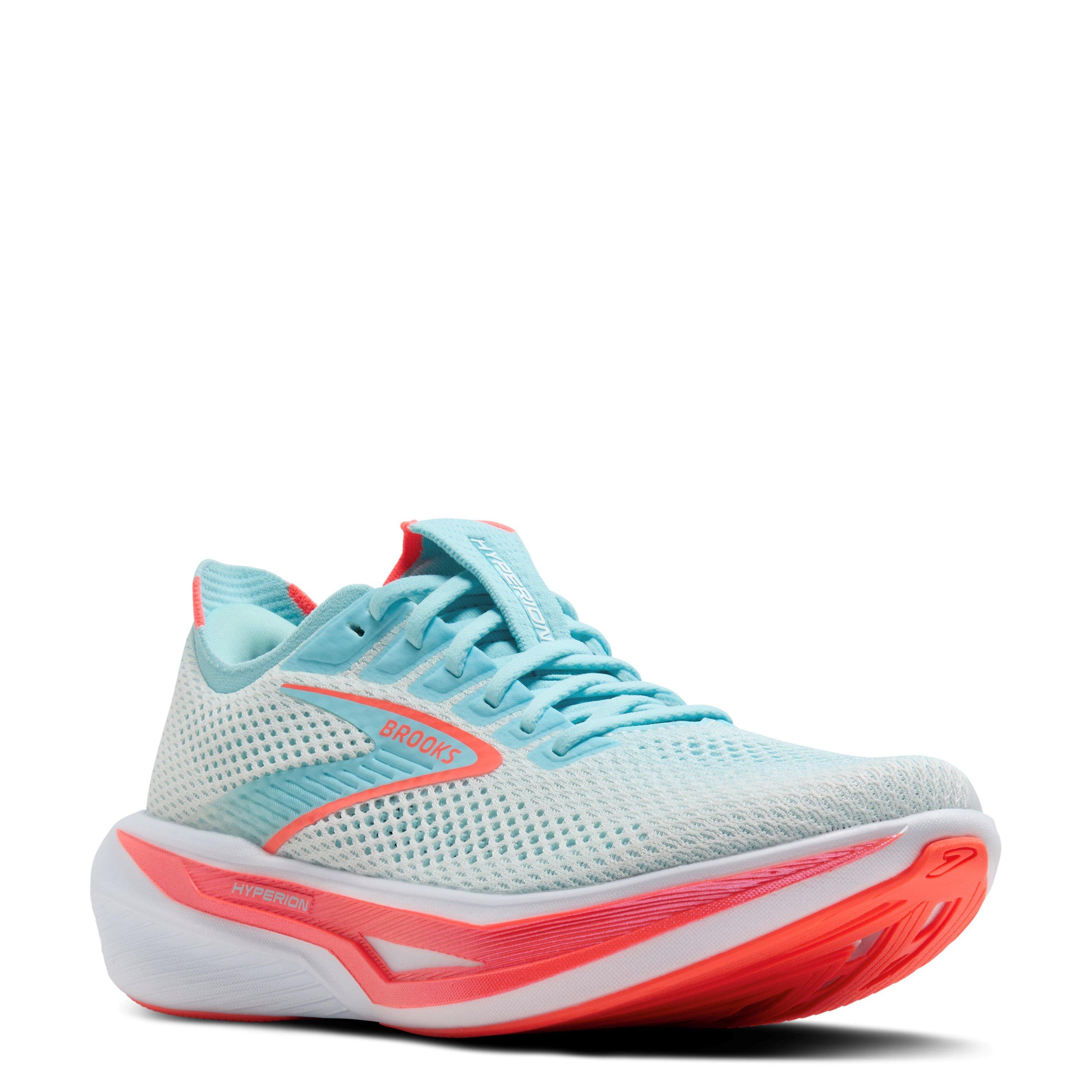 White/Blue - Brooks - Hyperion 3 Running Shoes Womens - 2