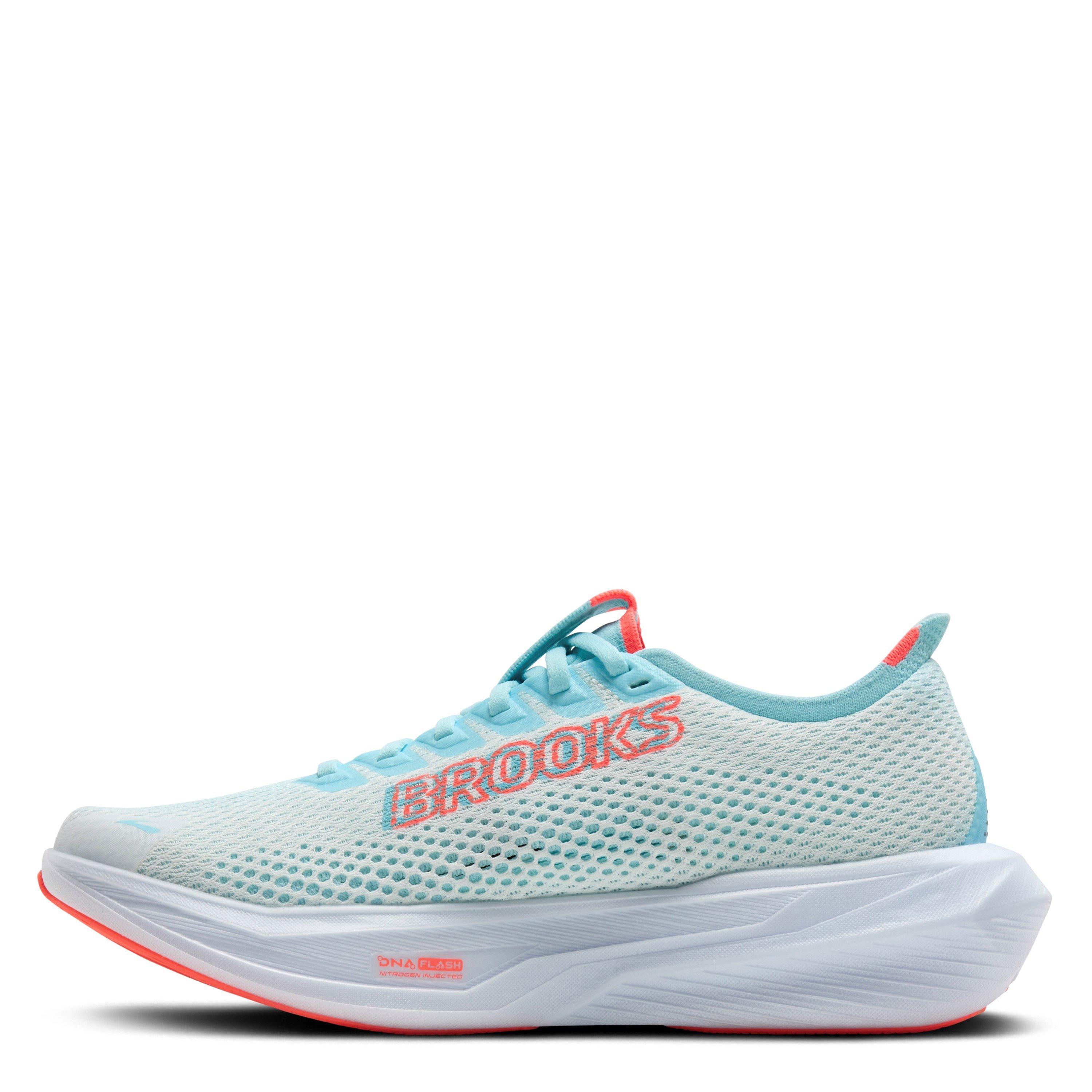 White/Blue - Brooks - Hyperion 3 Running Shoes Womens - 4