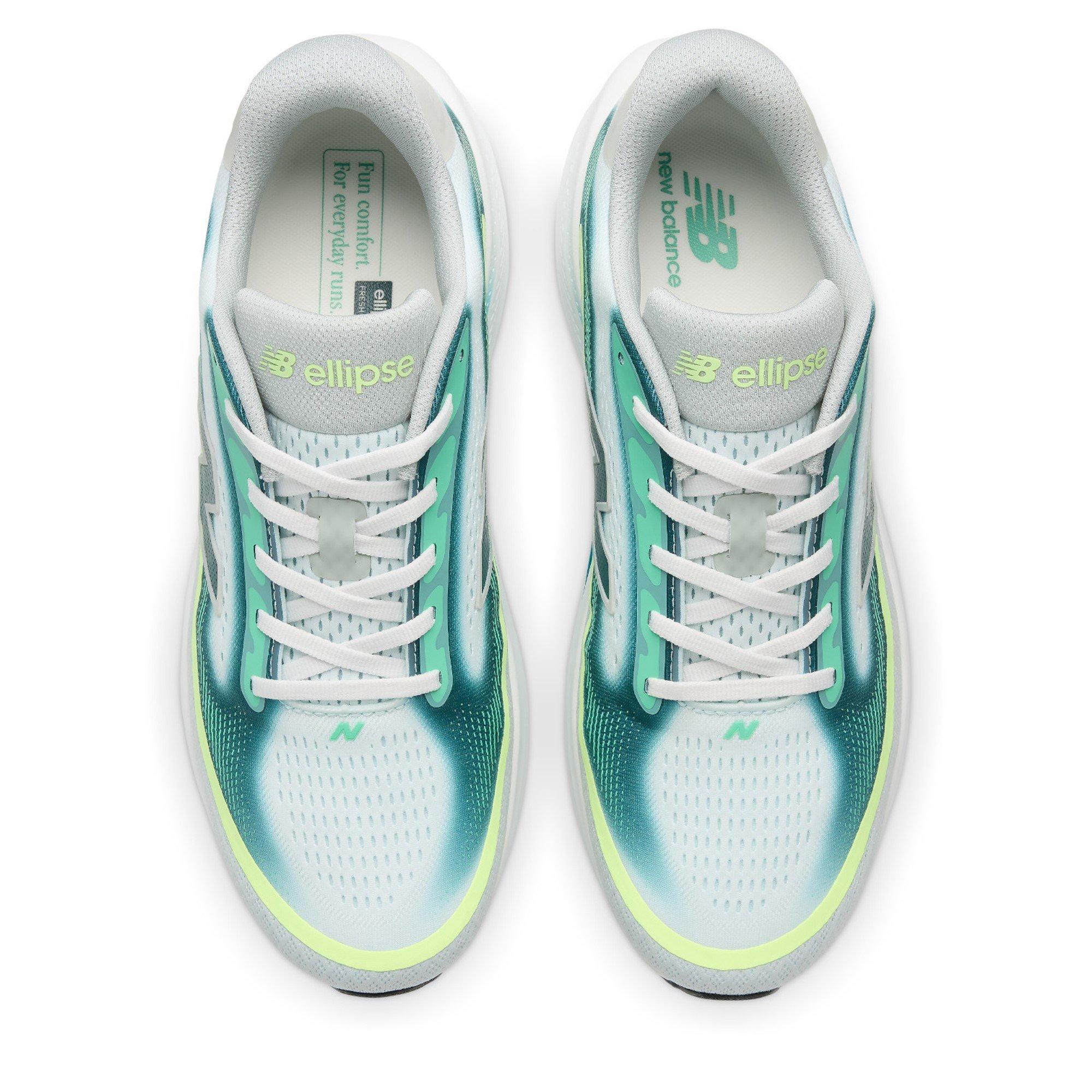 Grey/Green - New Balance - NB Ellipse Running Shoe Mens - 6