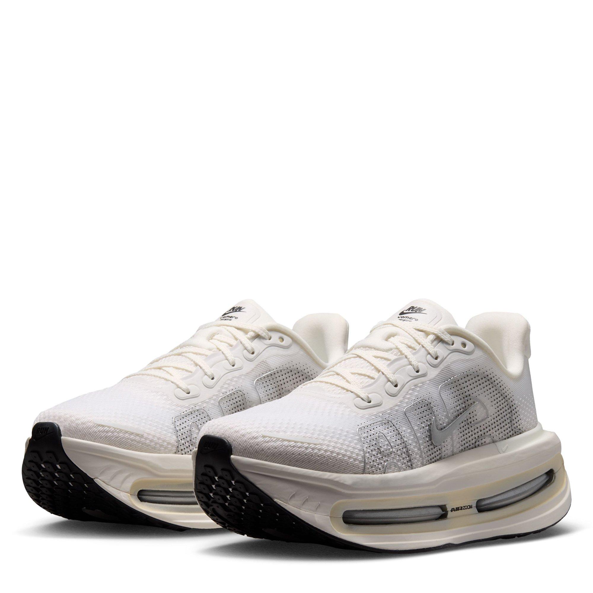 Wht/Silver-Sail - Nike - Women's Vomero Premium Road Running Shoes - 5