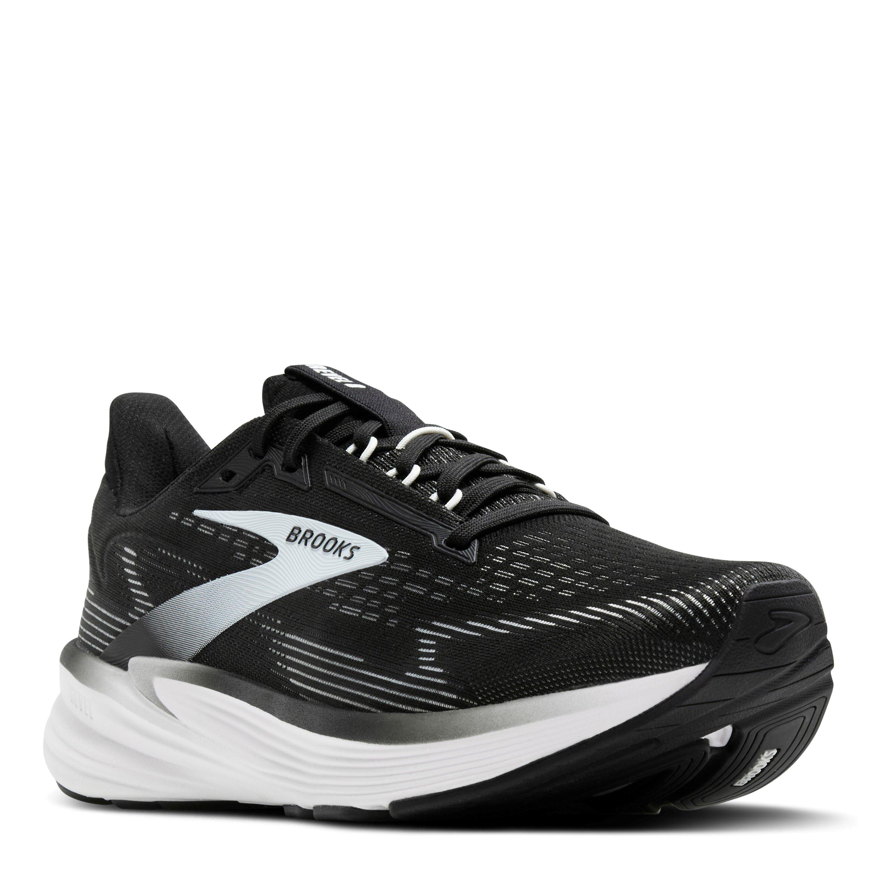Black/White - Brooks - Revel 8 Road Running Shoes Mens - 2