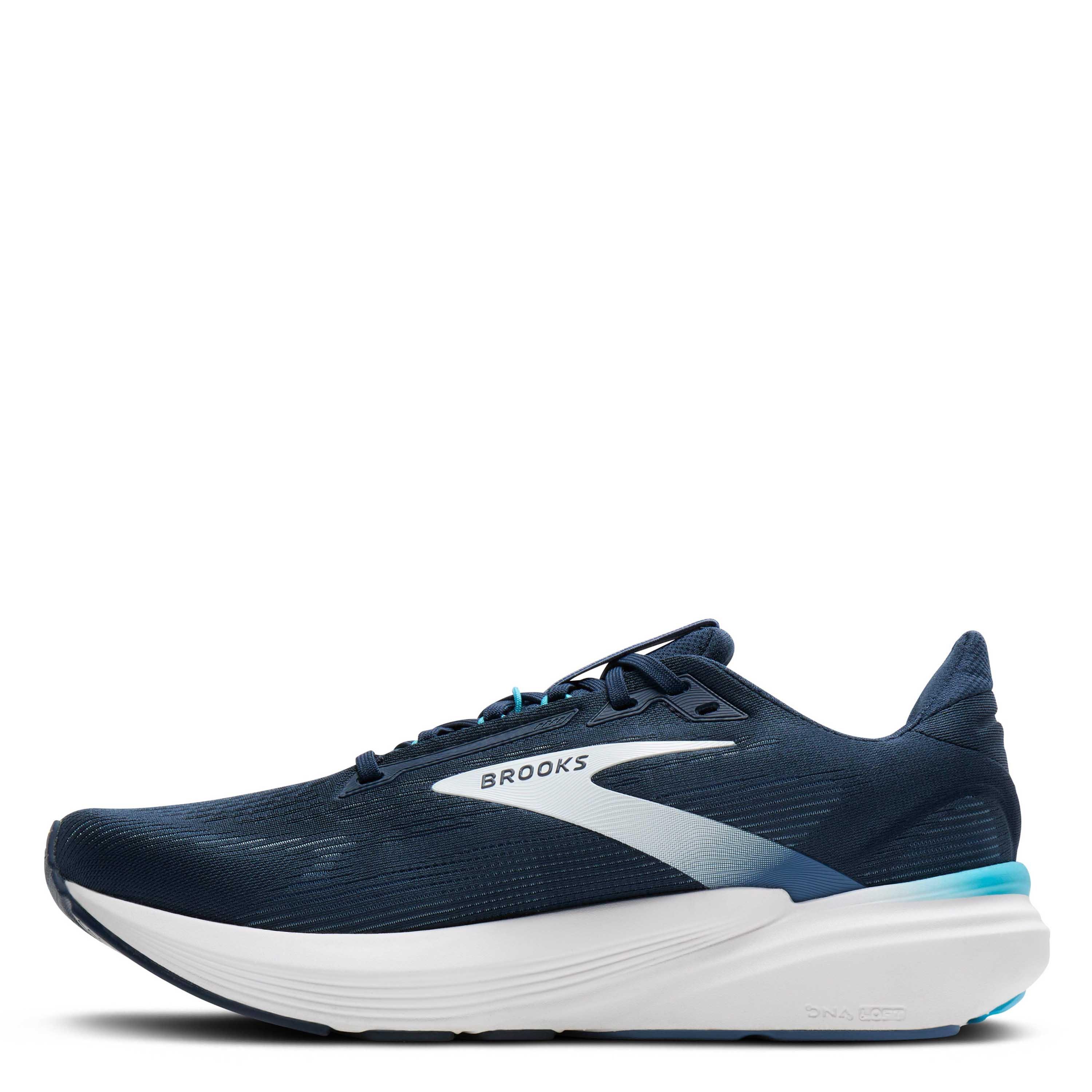 Navy/White - Brooks - Revel 8 Road Running Shoes Mens - 4
