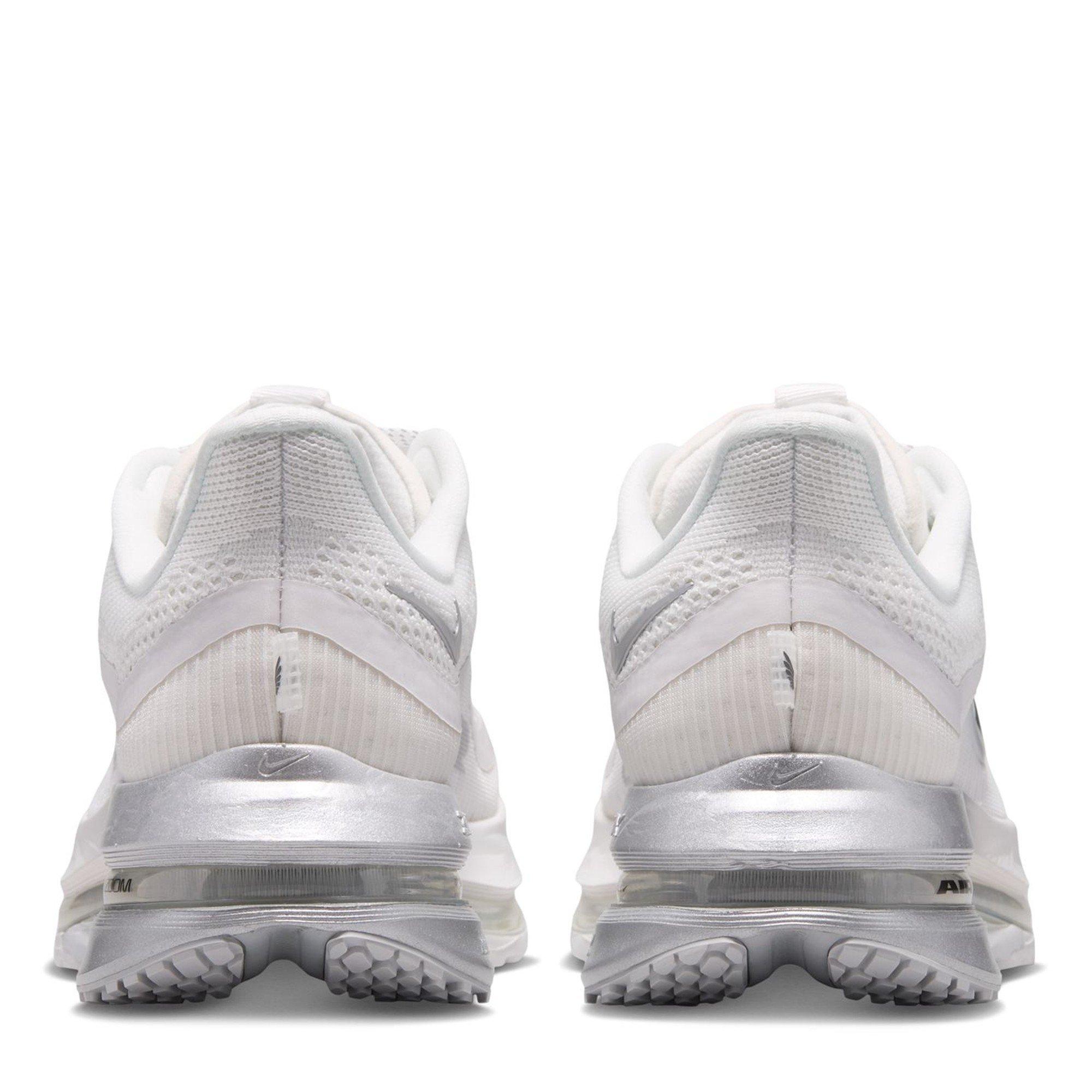 Wht/Silver-Grey - Nike - Women's Pegasus Premium Road Running Shoes - 5
