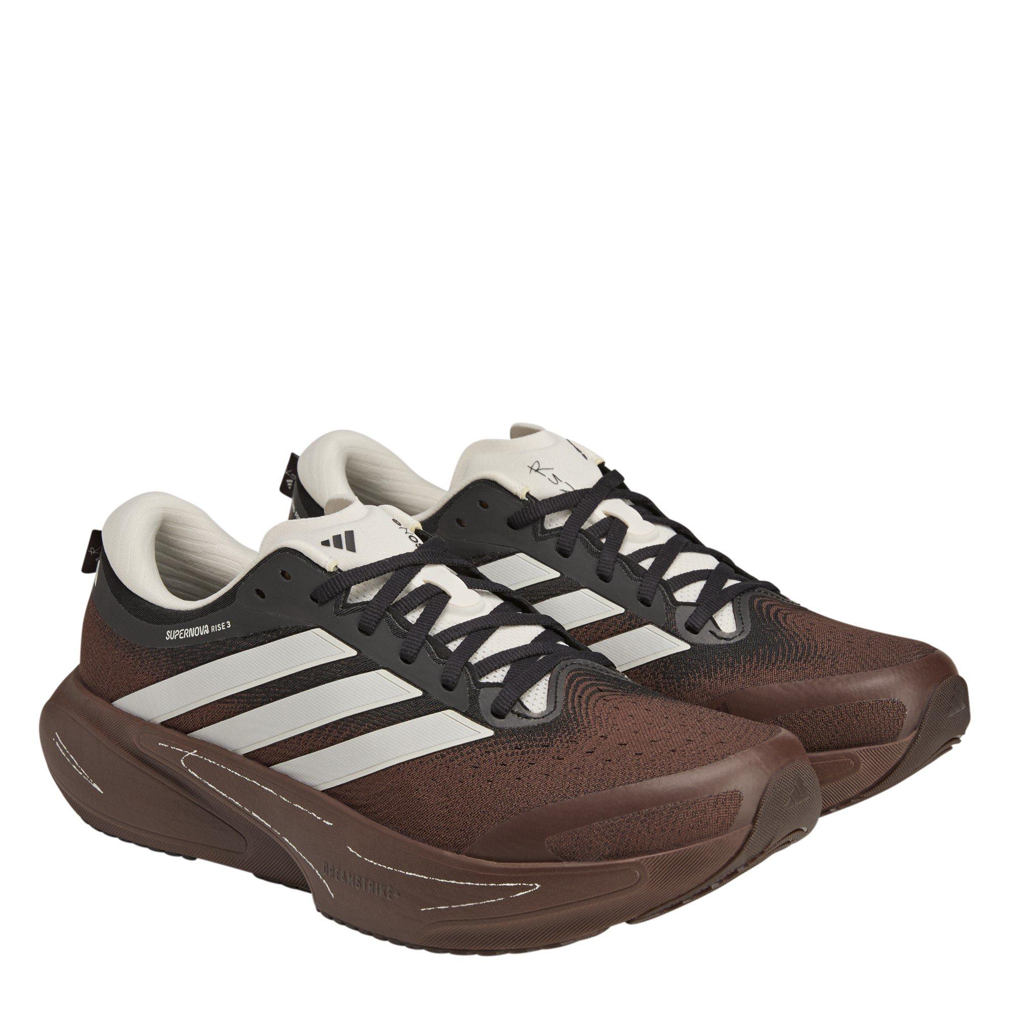 Auburn/Blk - Adidas Originals x SFTM - Mens Supernova Rise 3 Running Shoes - 3
