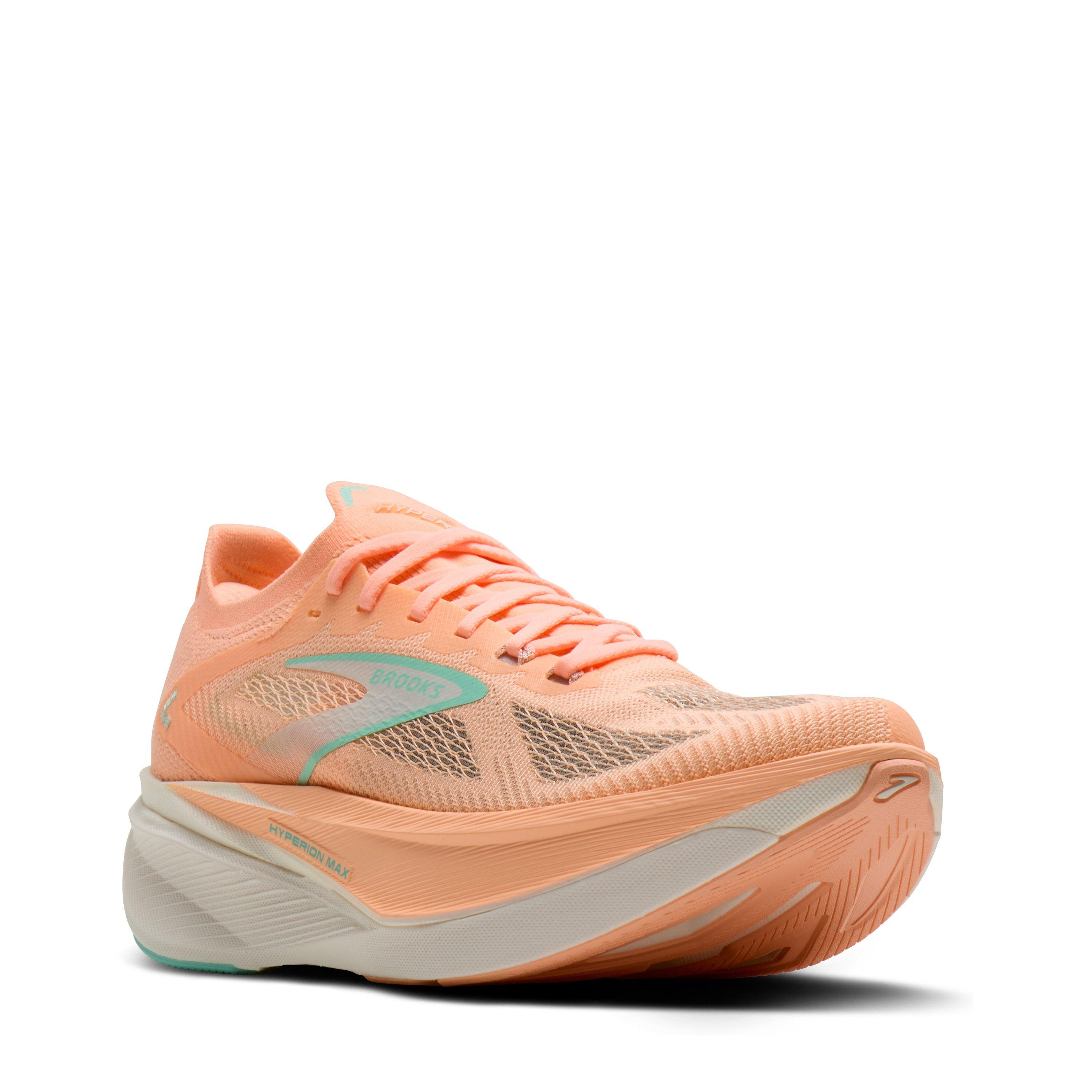 Coral/White - Brooks - Hyperion Max 3 Running Shoes Womens - 2
