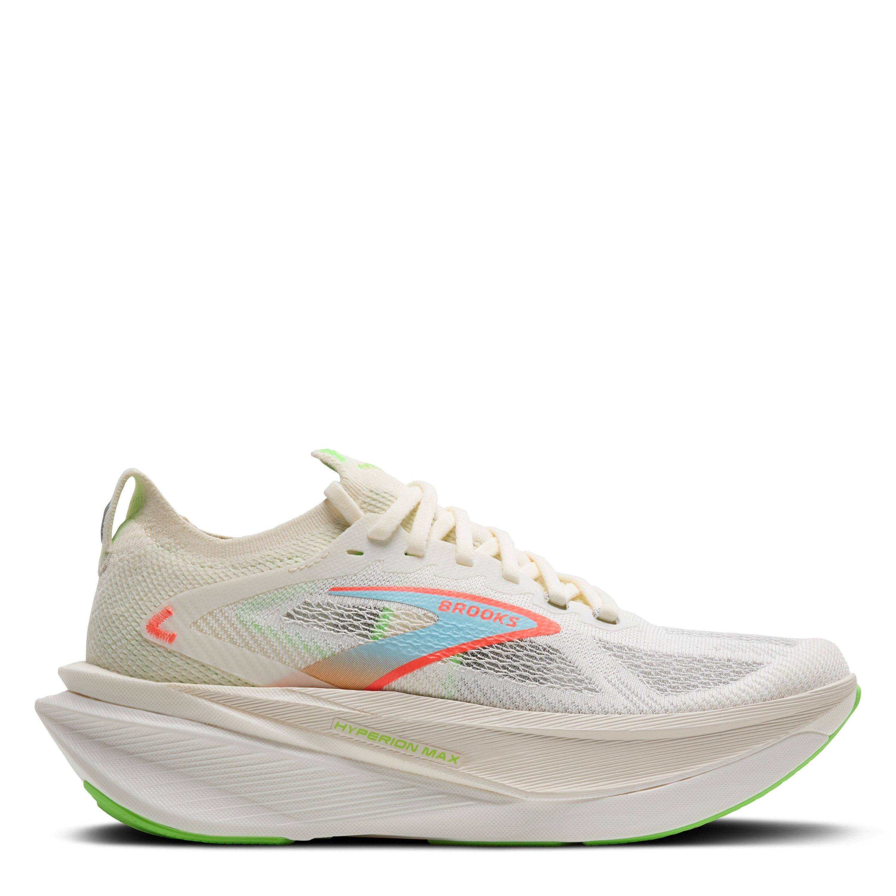 Coconut/Green - Brooks - Hyperion Max 3 Running Shoes Womens - 1