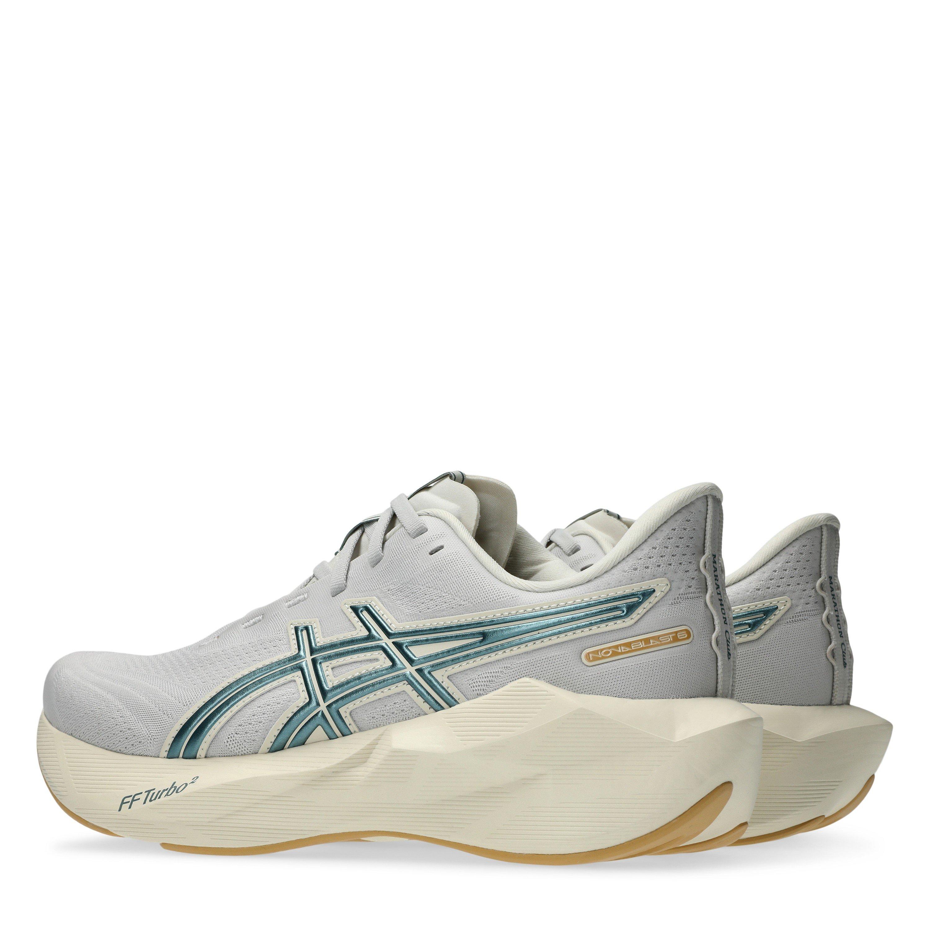 Grey/Teal - Asics - Novablast 6 Mens Running Shoes - 5