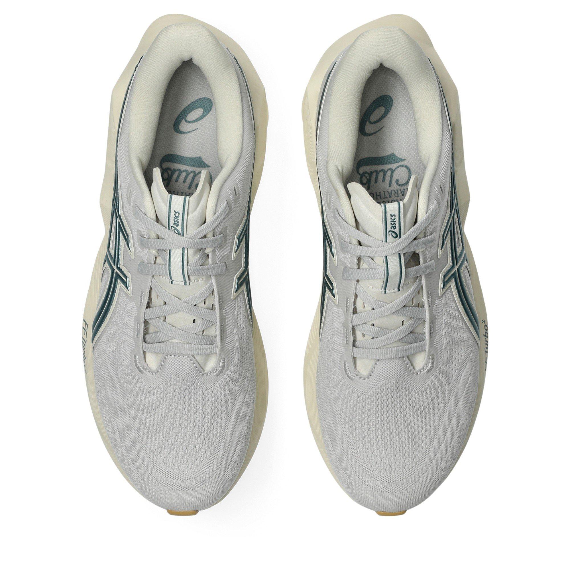 Grey/Teal - Asics - Novablast 6 Mens Running Shoes - 6