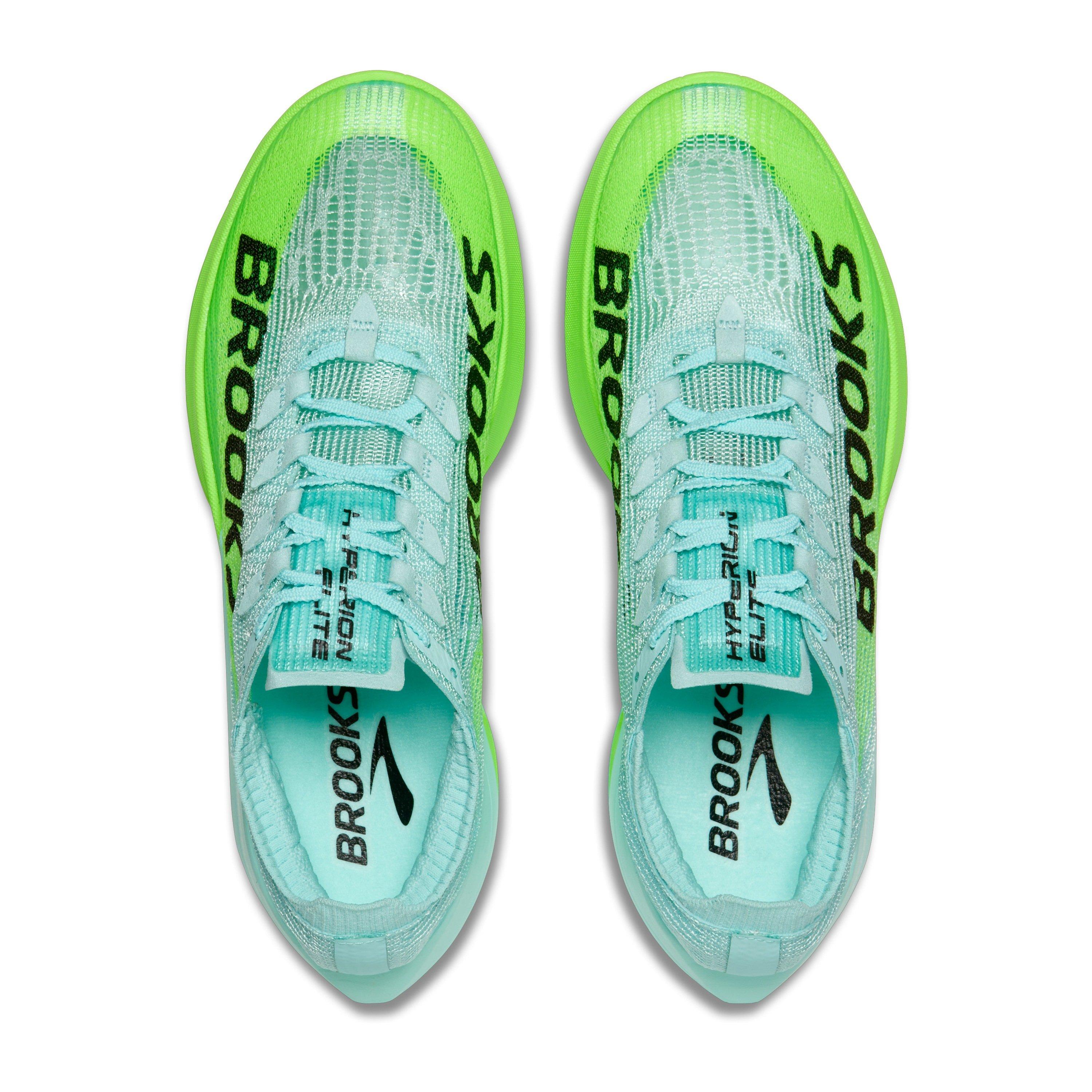 Blauw/Groen - Brooks - Hyperion Elite 5 Road Running Shoes Mens - 5