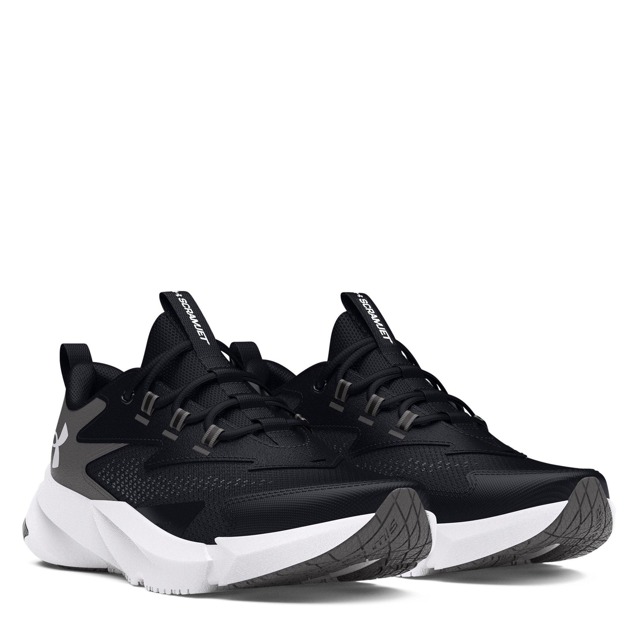 Black - Under Armour - Armour Ua Bgs Scramjet 6 Road Running Shoes Boys - 5