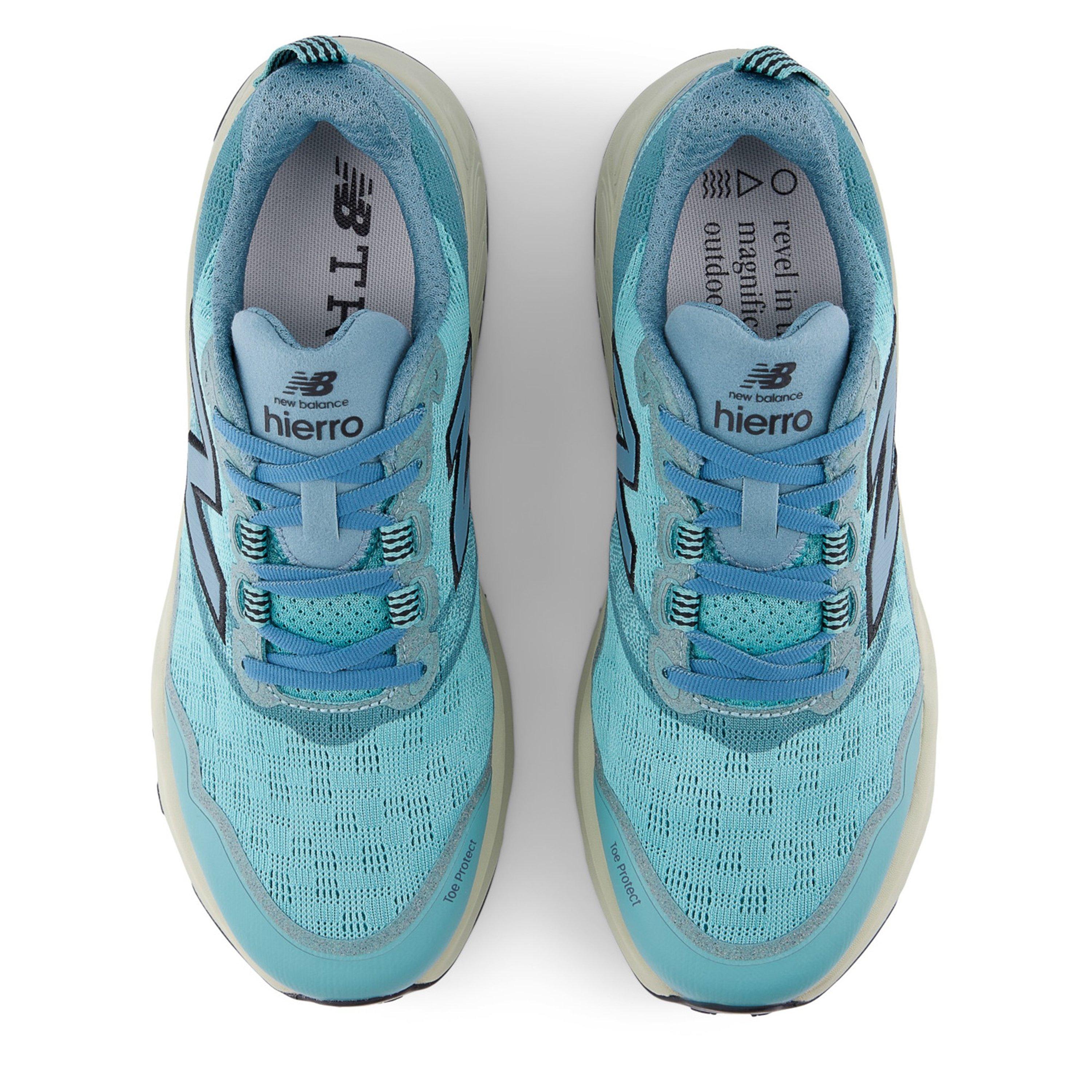 Faded Teal/Blk - New Balance - Men's NB Hierro Off-Road Trail Running Shoes - 6