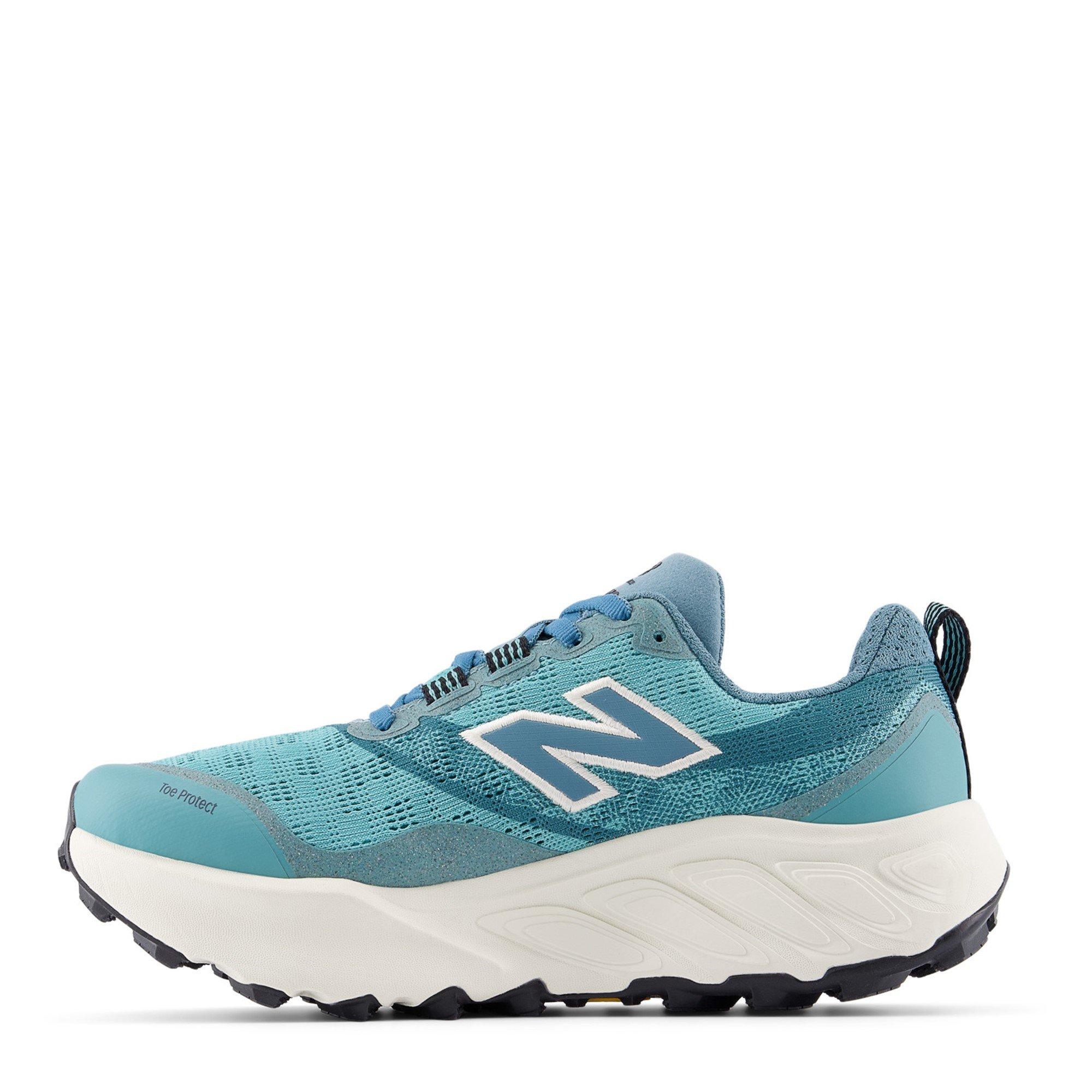 Fade Teal/Linen - New Balance - Women's Hierro Off-Road Trail Running Shoes - 3