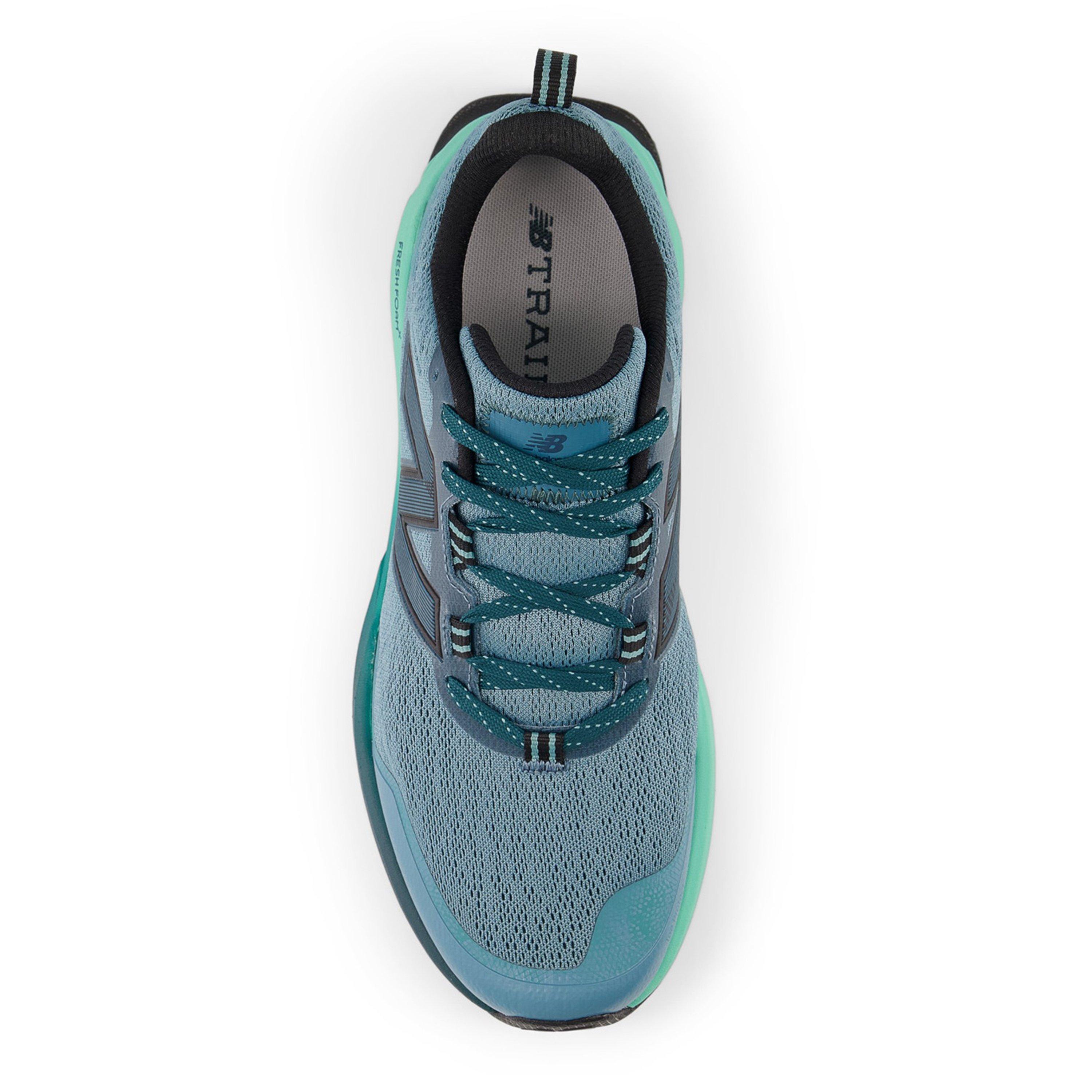 Deep End/Black - New Balance - Men's Garoe Off-Road Trail Running Shoes - 6