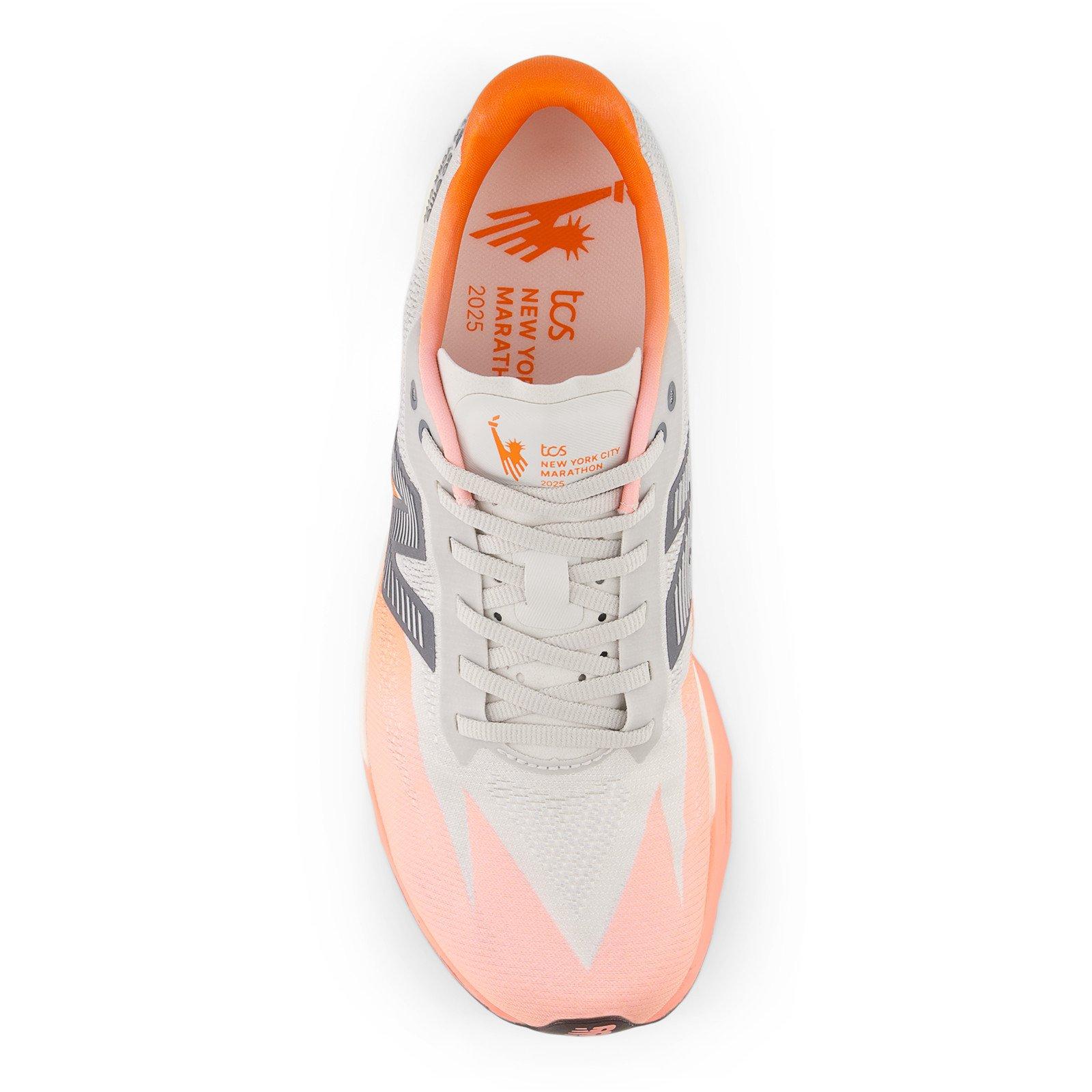 Grapefruit - New Balance - FuelCell SuperComp Elite v5 Womens Running Shoes - 3