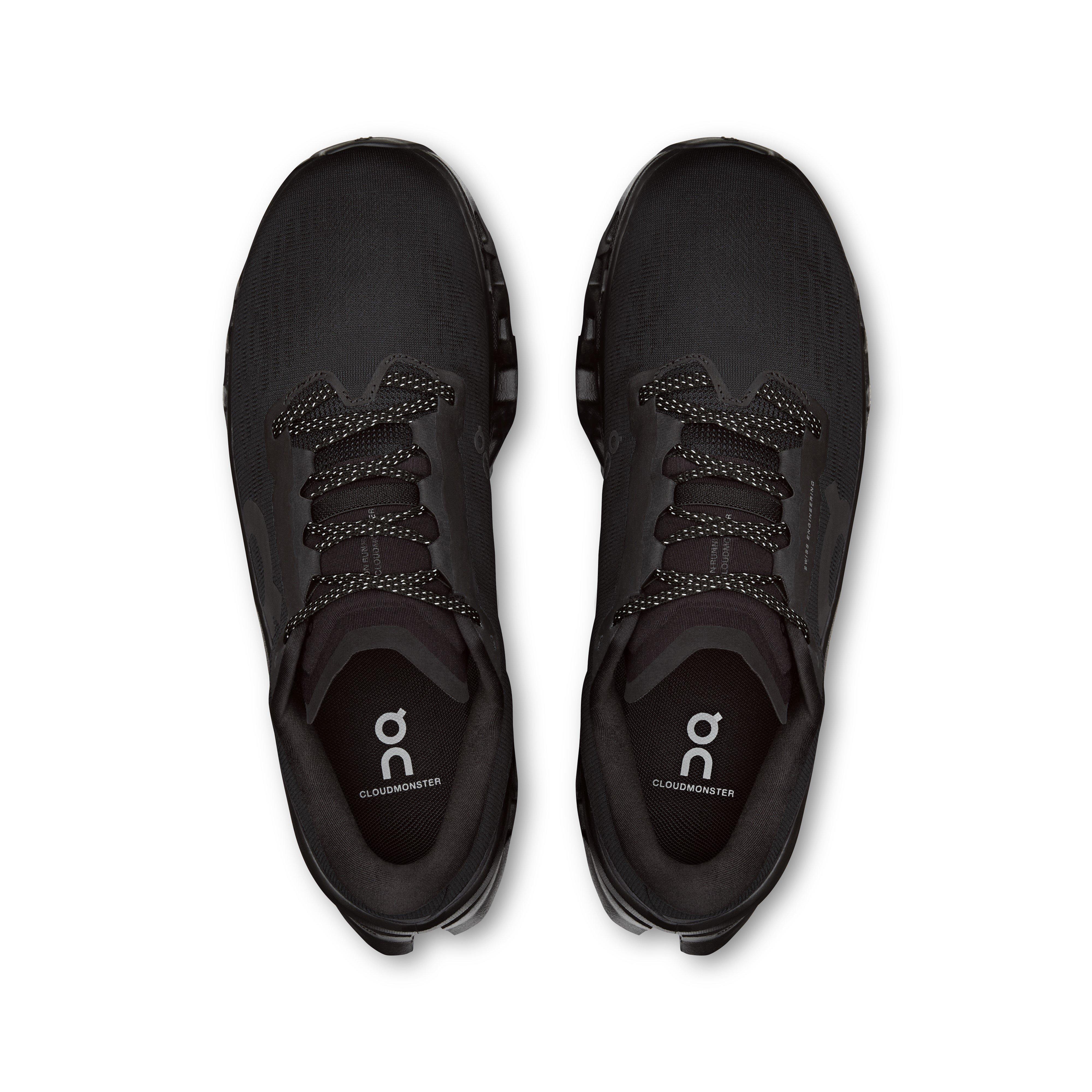Black/Black - On - Mens Cloudmonster 3 Running Shoes - 2