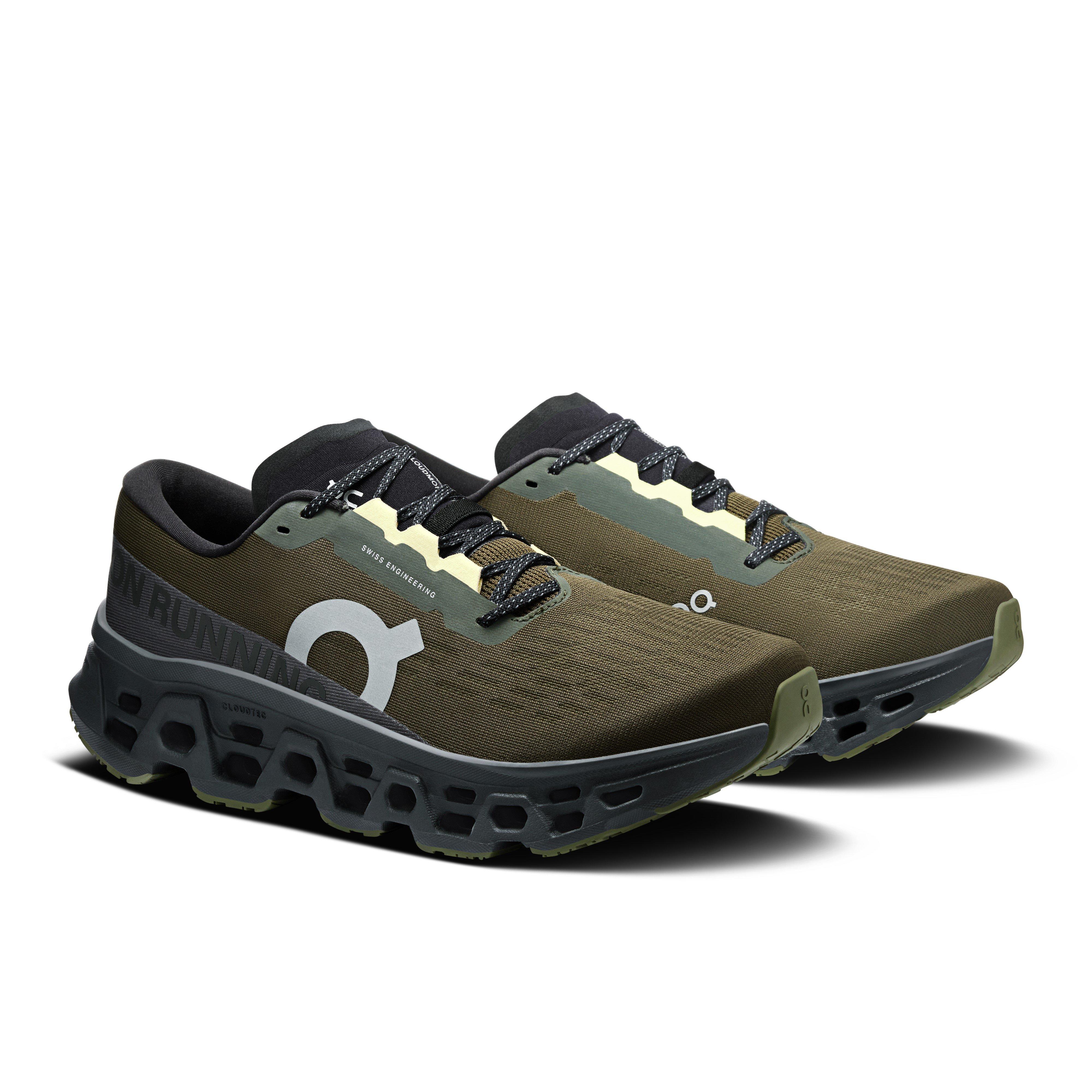 Olive/Eclipse - On - Mens Cloudmonster 3 Running Shoes - 6