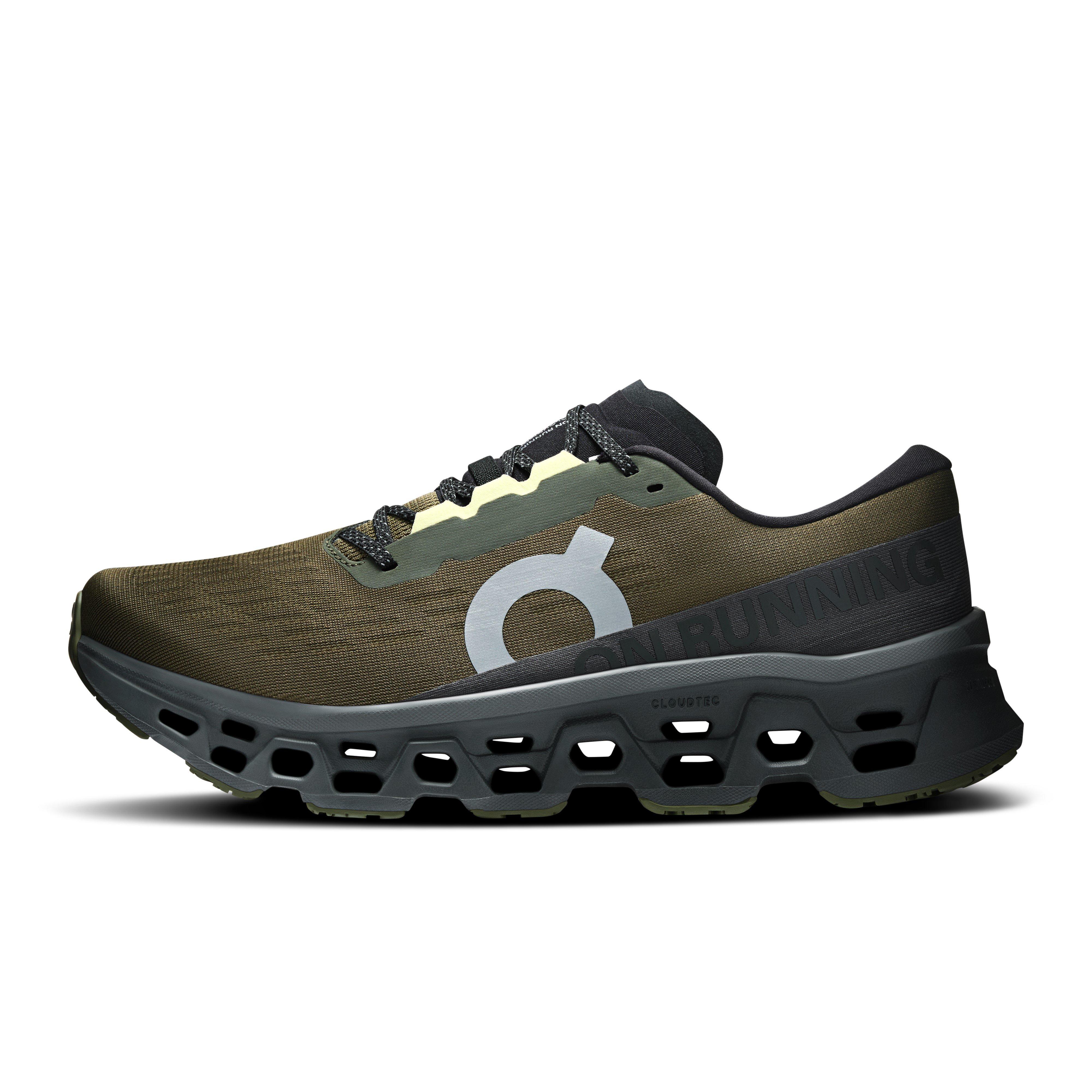 Olive/Eclipse - On - Mens Cloudmonster 3 Running Shoes - 7