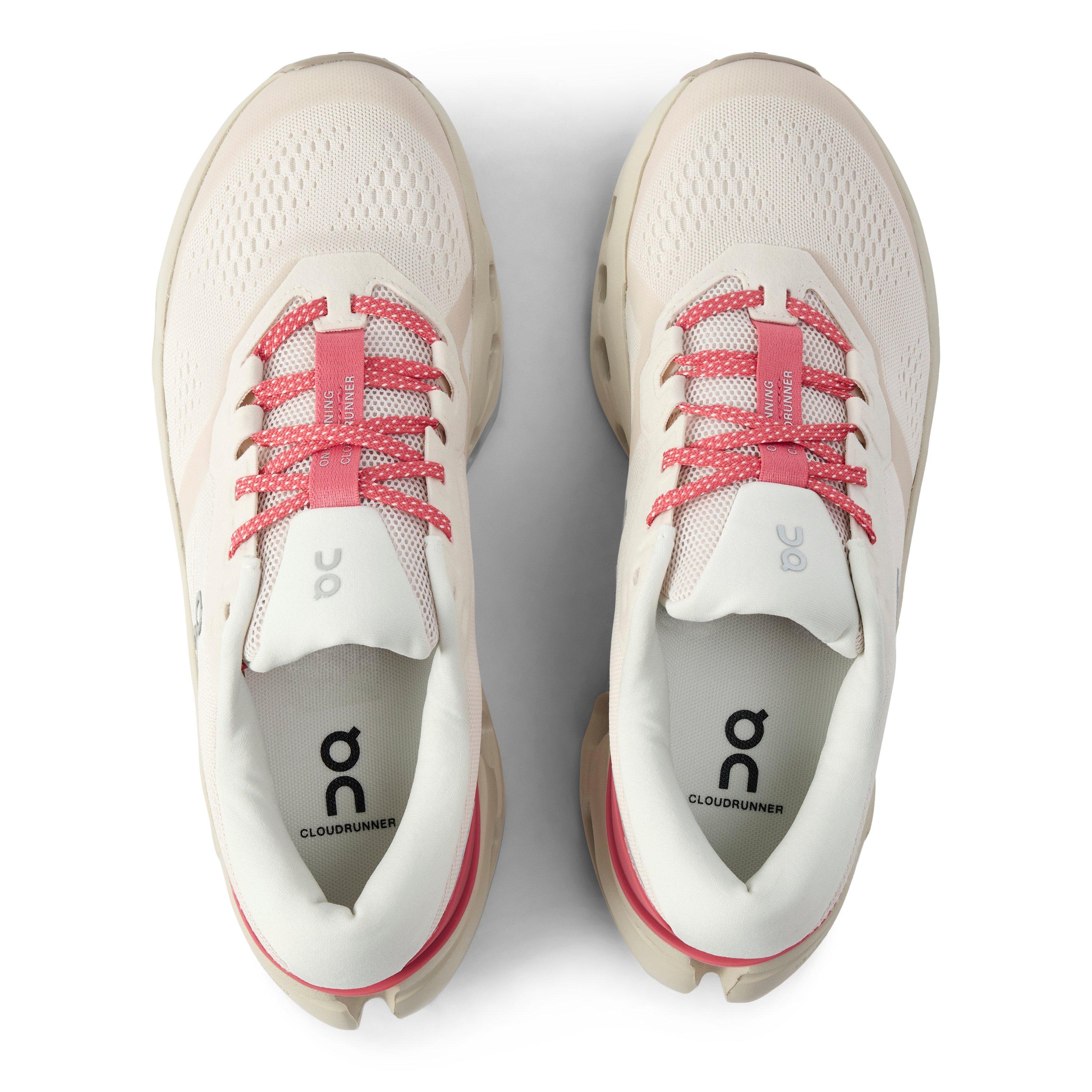 Oyster/Camellia - On - Womens Cloudrunner 3 Road Running Shoes - 4