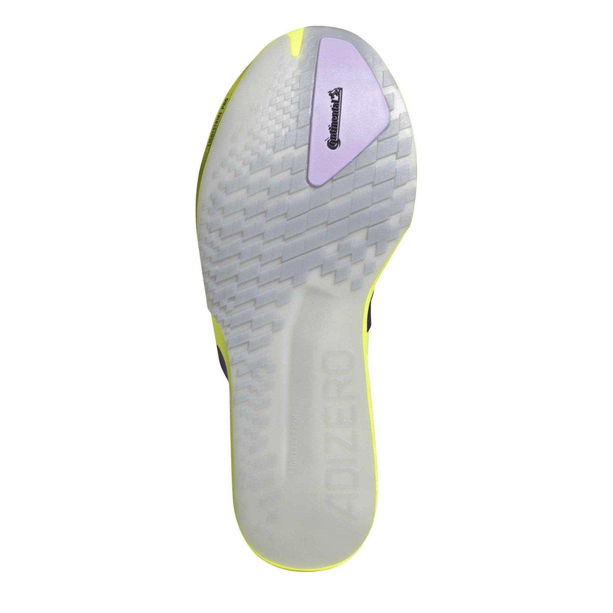 Yellow/Plum - adidas - Adios 9 Mens Running Shoes - 6