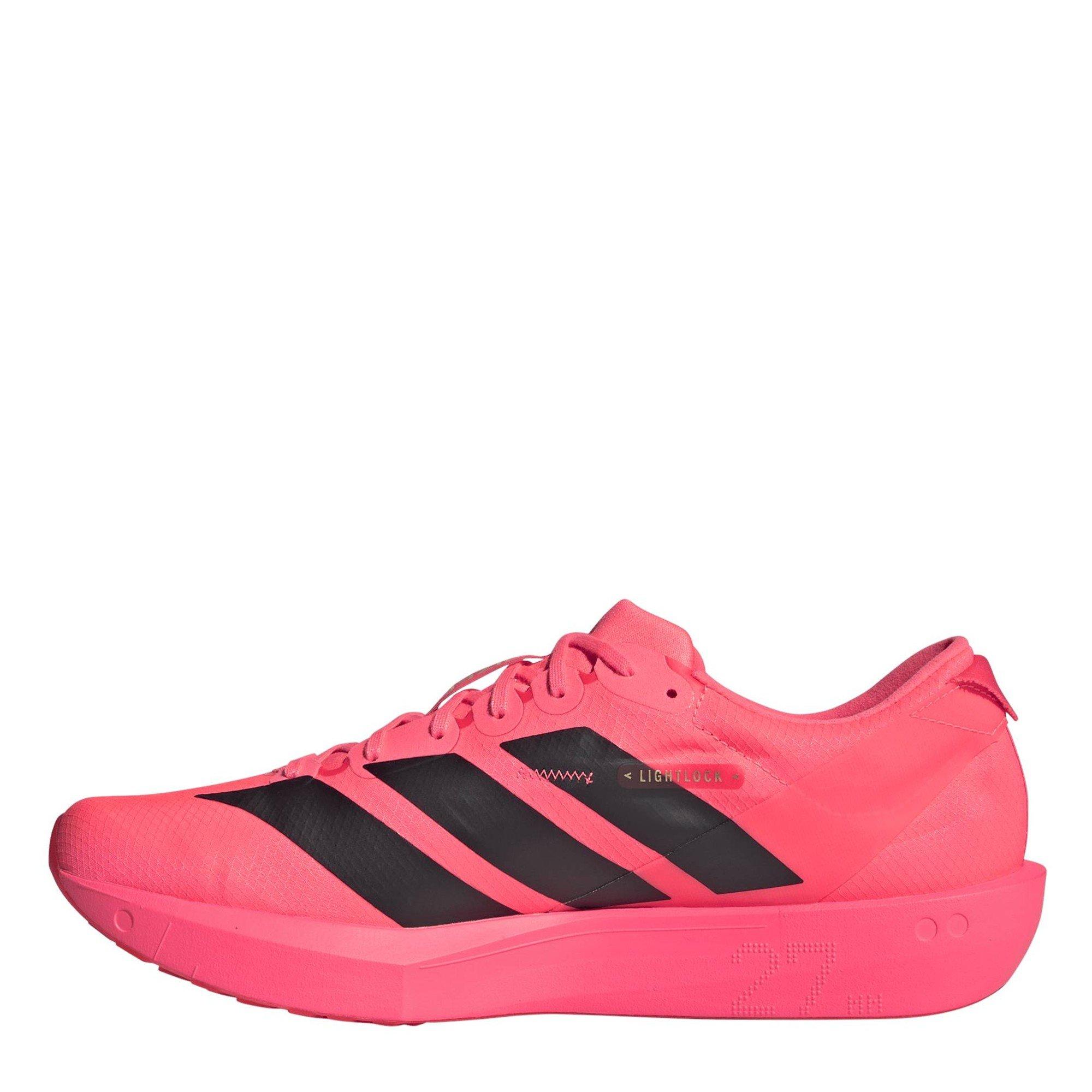 Solar/Black/Red - adidas - Adios 9 Mens Running Shoes - 2