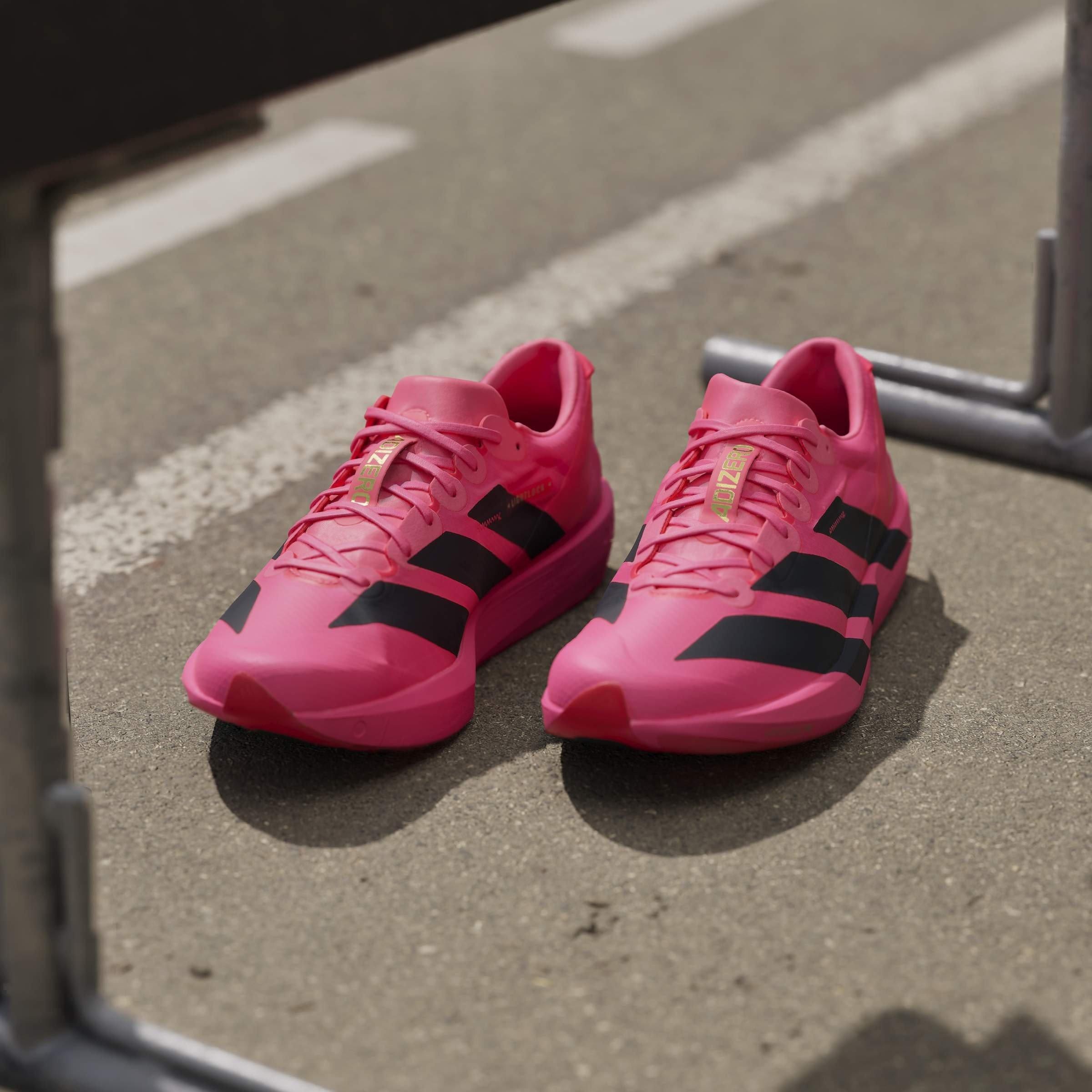 Solar/Black/Red - adidas - Adios 9 Mens Running Shoes - 12