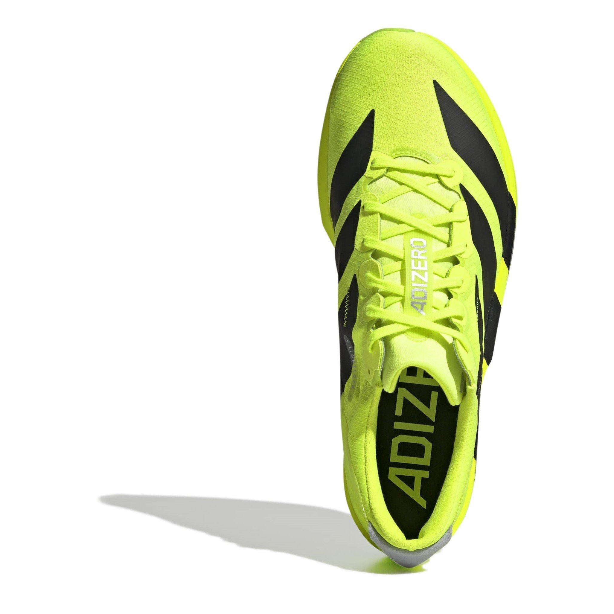 Lemon/Blk/Silv - adidas - Adios 9 Mens Running Shoes - 5