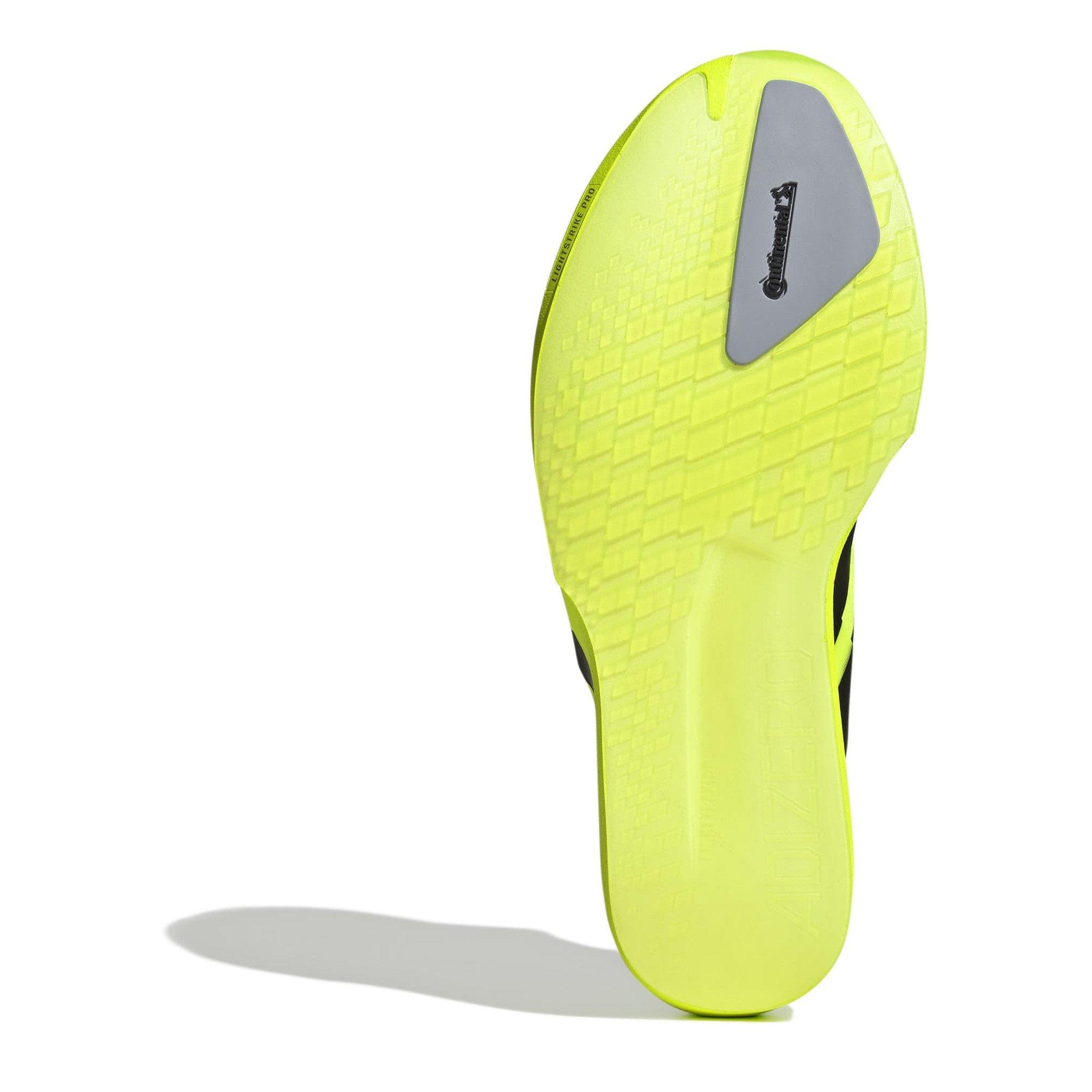 Lemon/Blk/Silv - adidas - Adios 9 Mens Running Shoes - 6