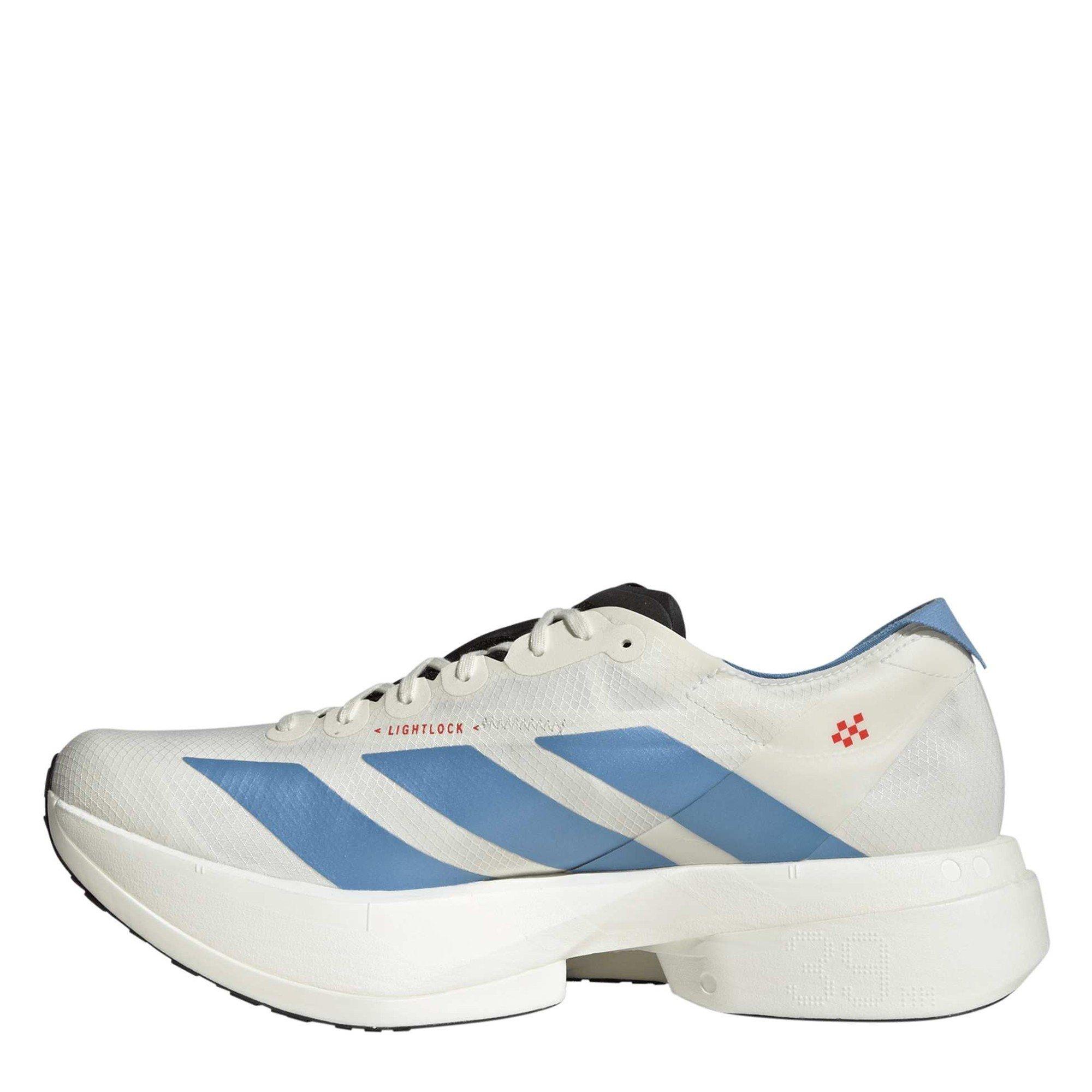 White/Blue/Red - adidas - Adios Pro 4 Mens Running Shoes - 2