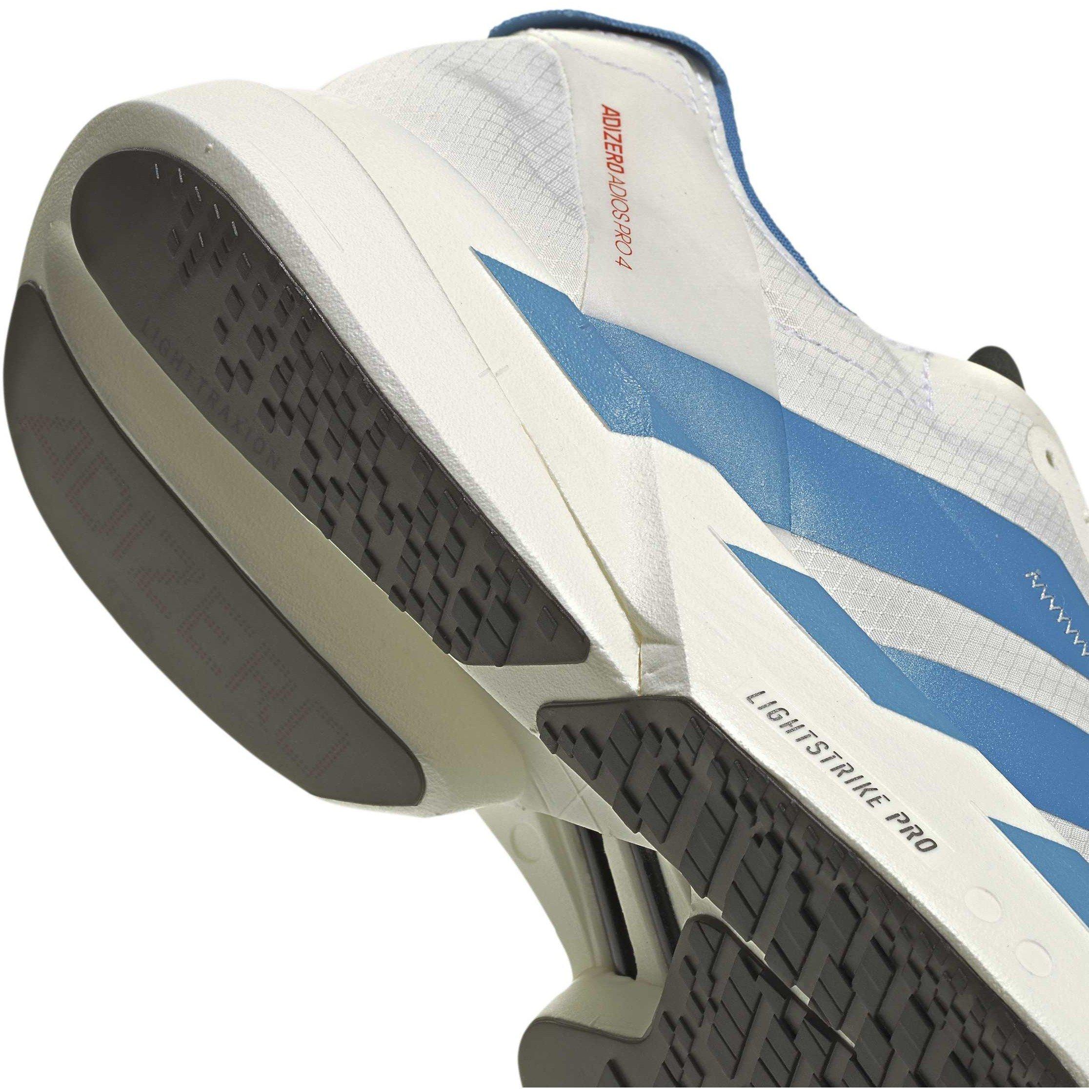 White/Blue/Red - adidas - Adios Pro 4 Mens Running Shoes - 7