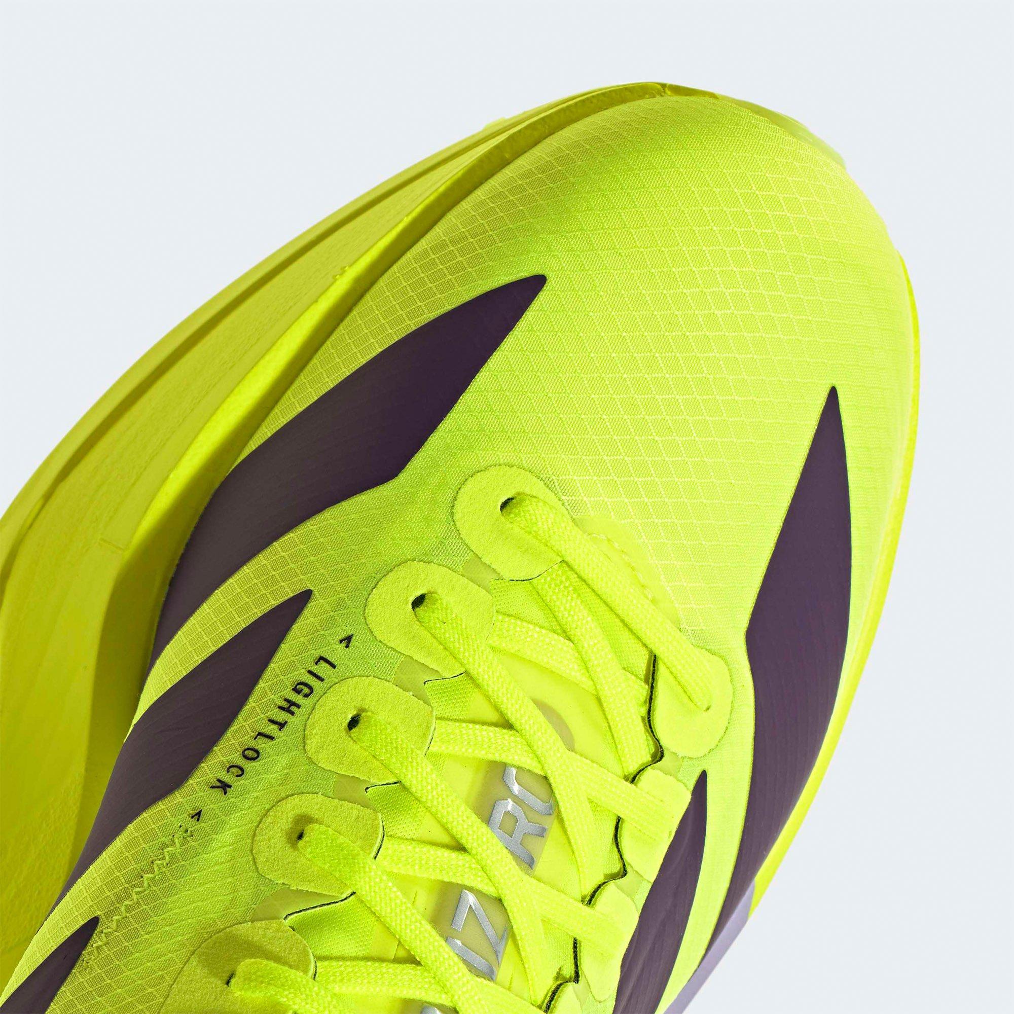 Yellow/Plum - adidas - Adios Pro 4 Mens Running Shoes - 7