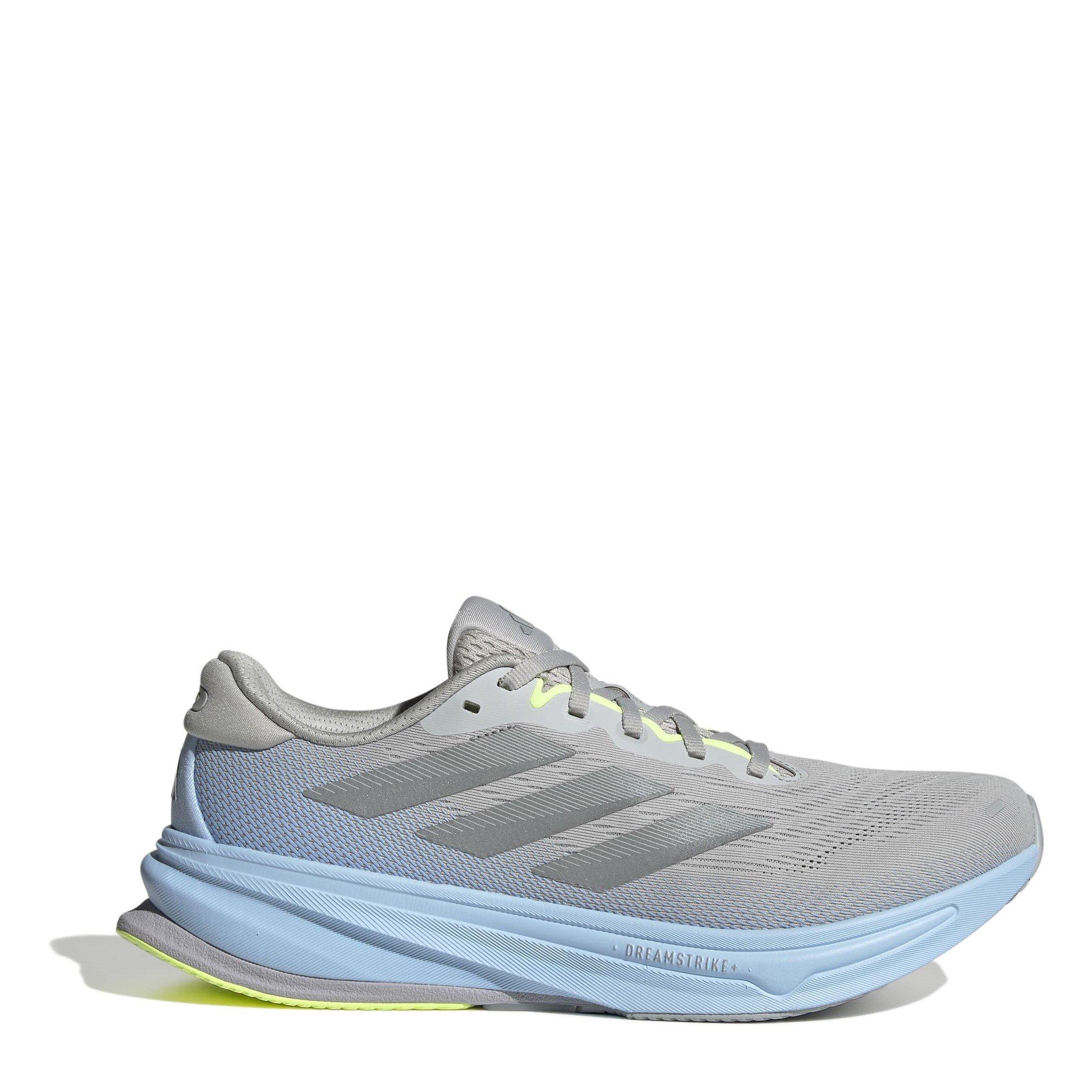 Grey/Silv/Blue - adidas - Supernova Rise 2 Mens Running Shoes - 1
