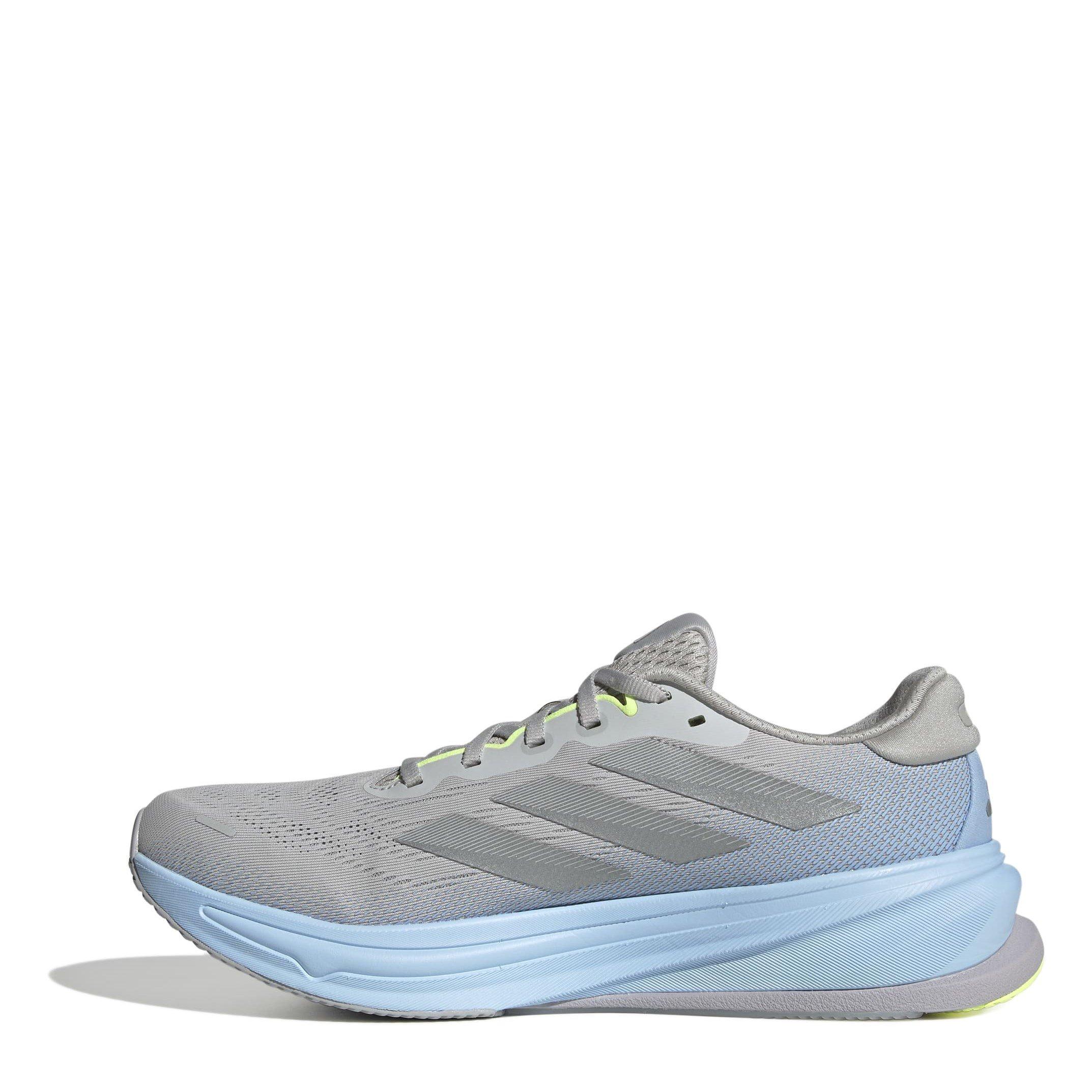 Grey/Silv/Blue - adidas - Supernova Rise 2 Mens Running Shoes - 2