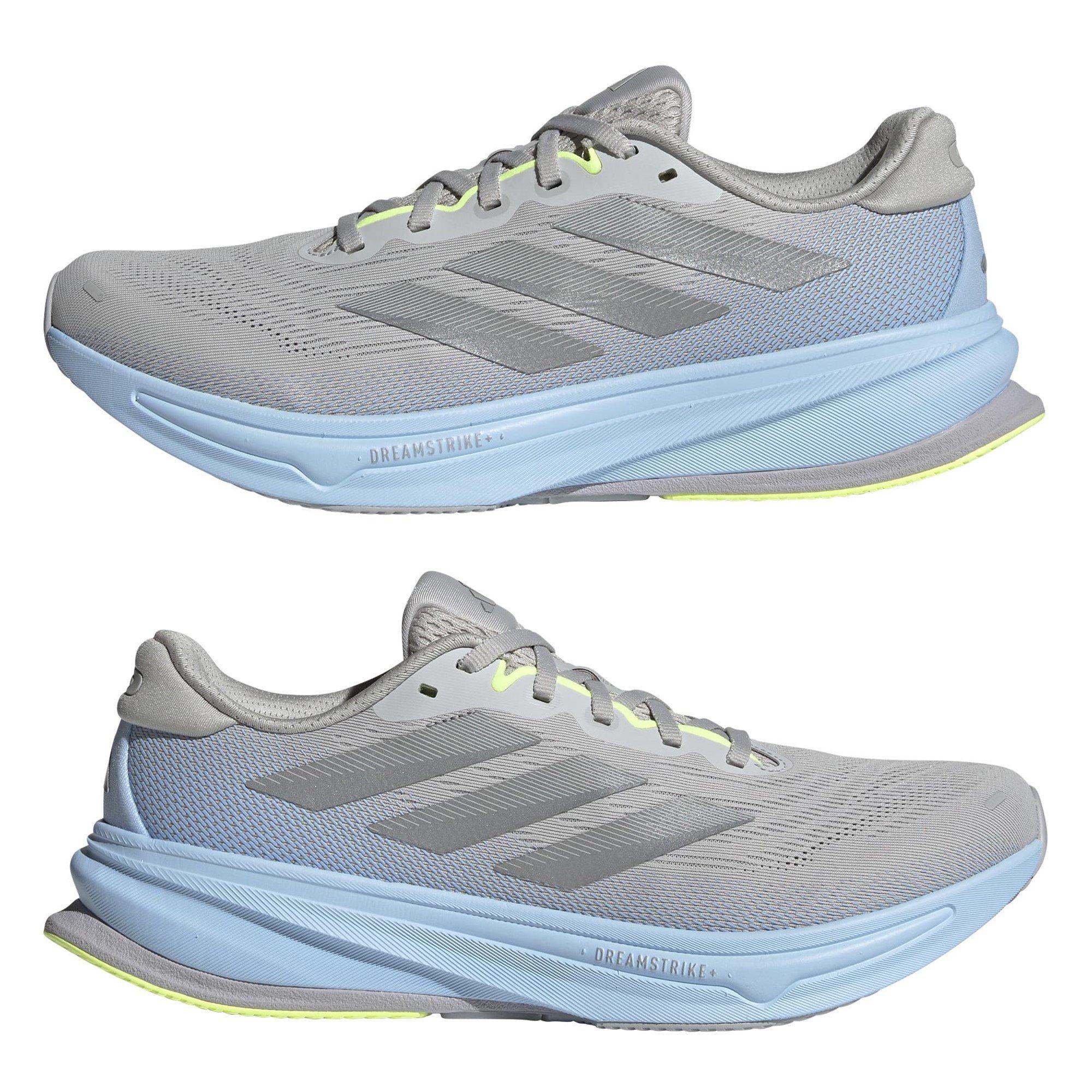 Grey/Silv/Blue - adidas - Supernova Rise 2 Mens Running Shoes - 9