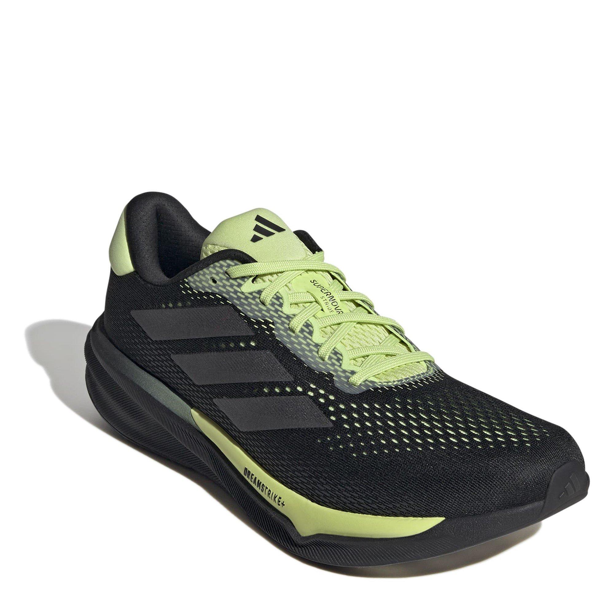 CBlk/Iron/Lime - adidas - Supernova Stride 2 Mens Running Shoes - 3
