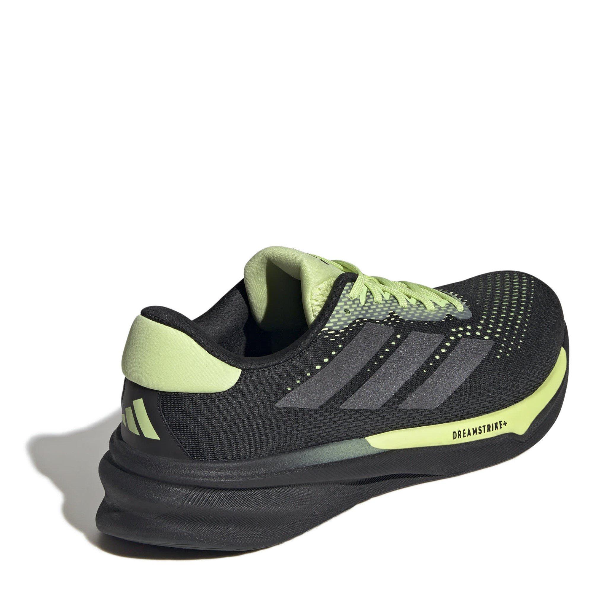 CBlk/Iron/Lime - adidas - Supernova Stride 2 Mens Running Shoes - 4