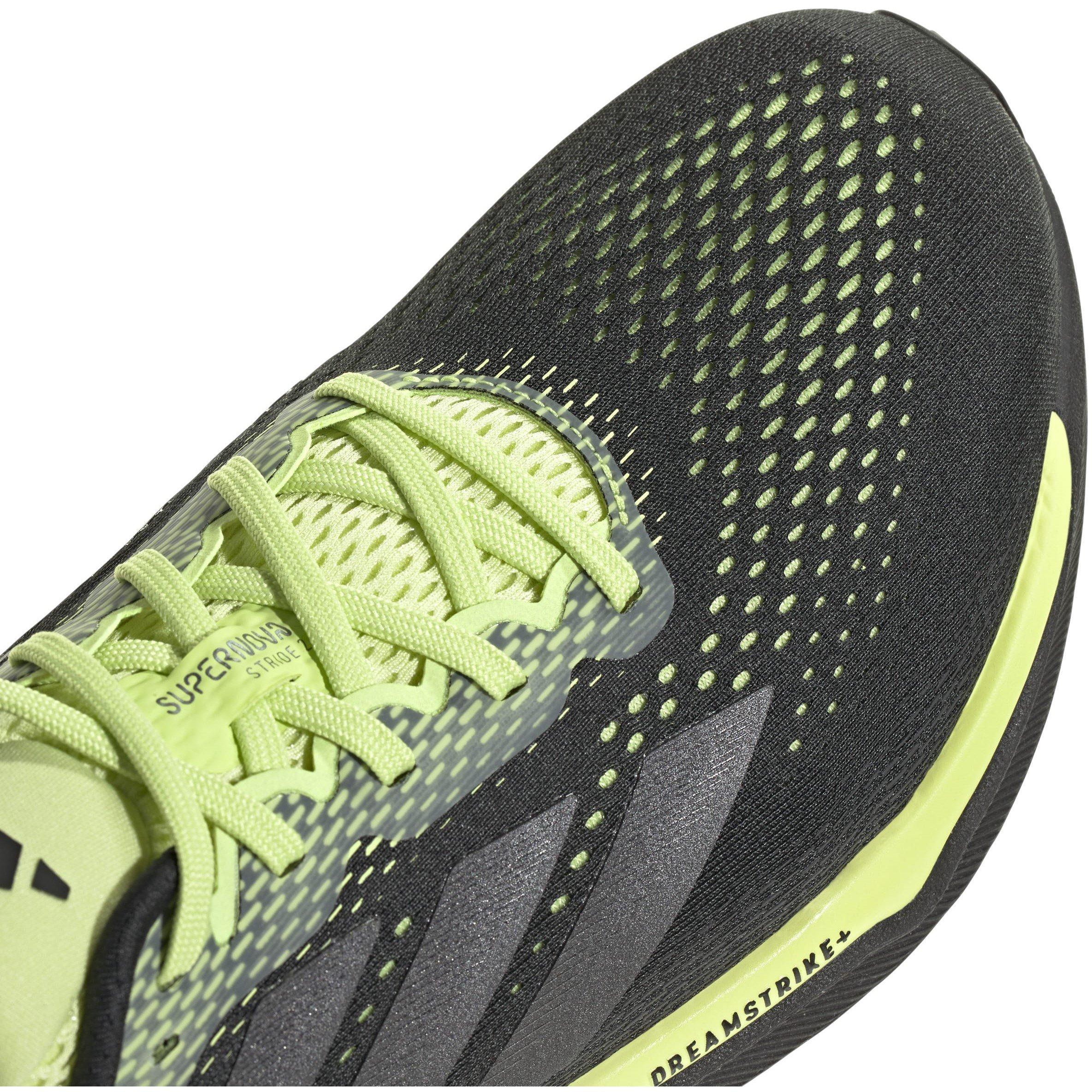 CBlk/Iron/Lime - adidas - Supernova Stride 2 Mens Running Shoes - 7