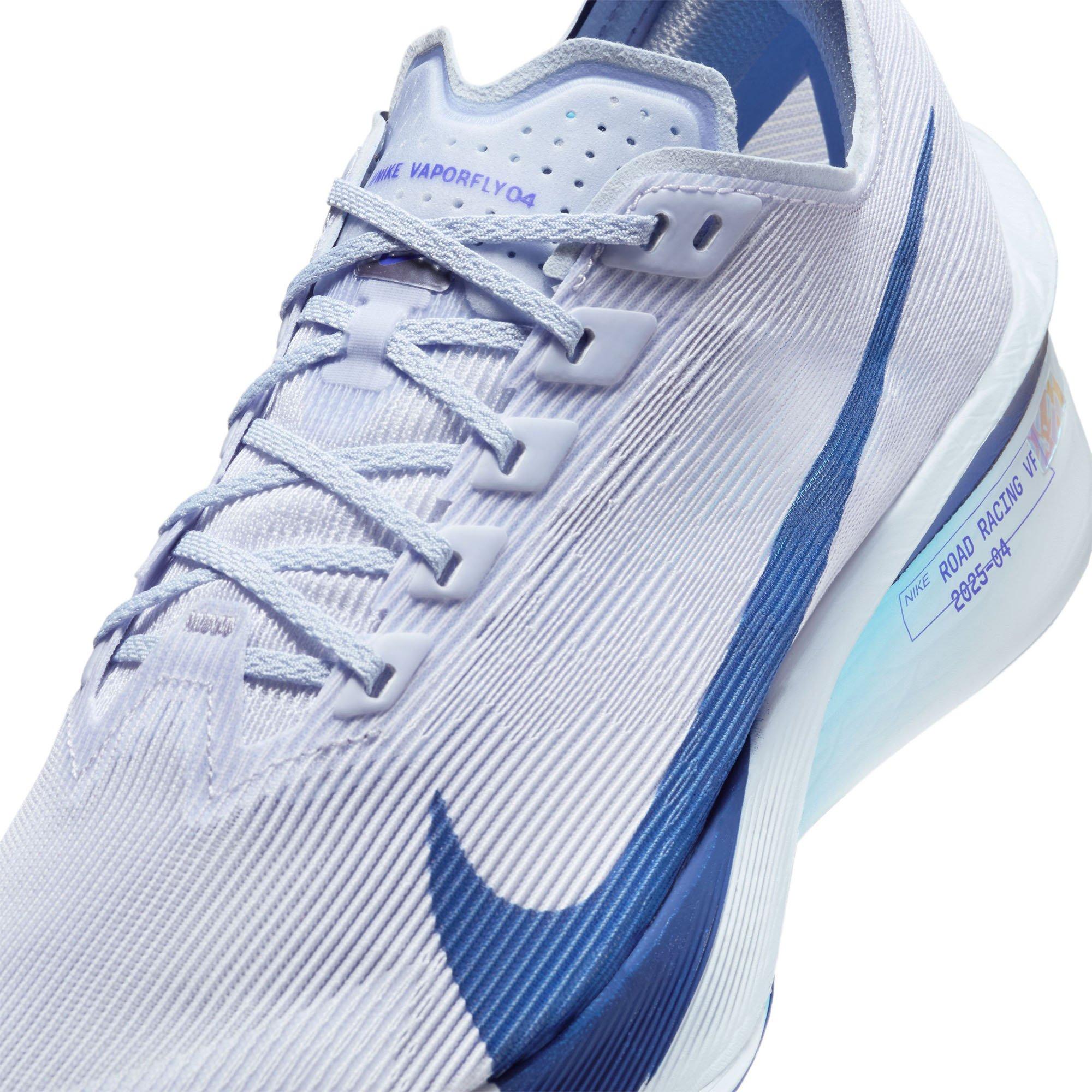 Ghost/Blue Void - Nike - Vaporfly 4 Womens Running Shoes - 7