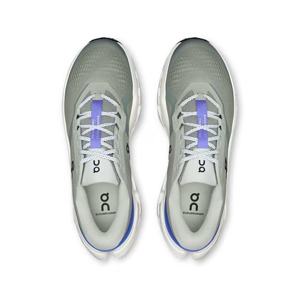 Tin/Iceberg - On - Mens Cloudrunner 3 Road Running Shoes - 2
