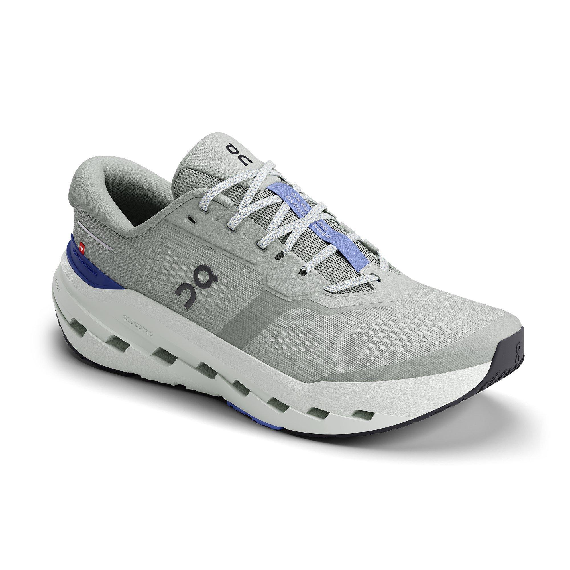 Tin/Iceberg - On - Mens Cloudrunner 3 Road Running Shoes - 8