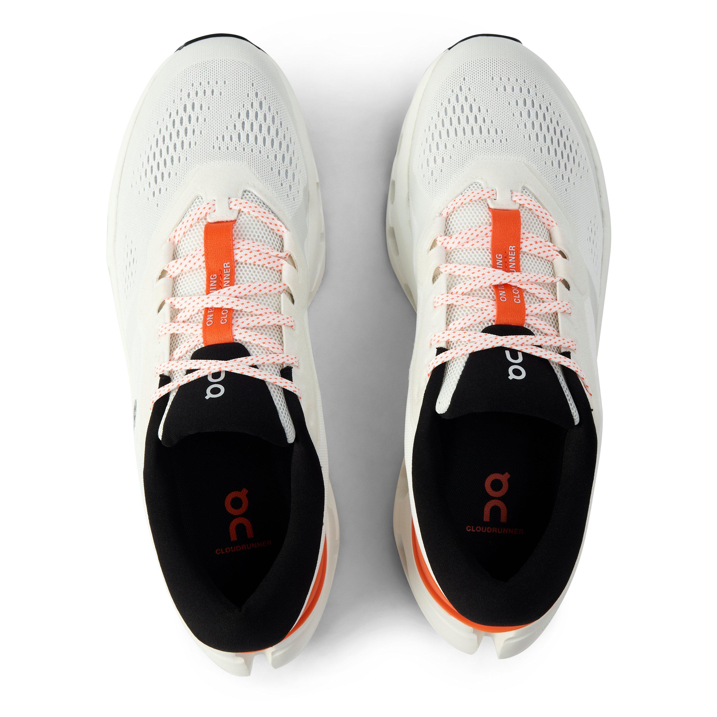 Ivory/Flame - On - Mens Cloudrunner 3 Road Running Shoes - 4