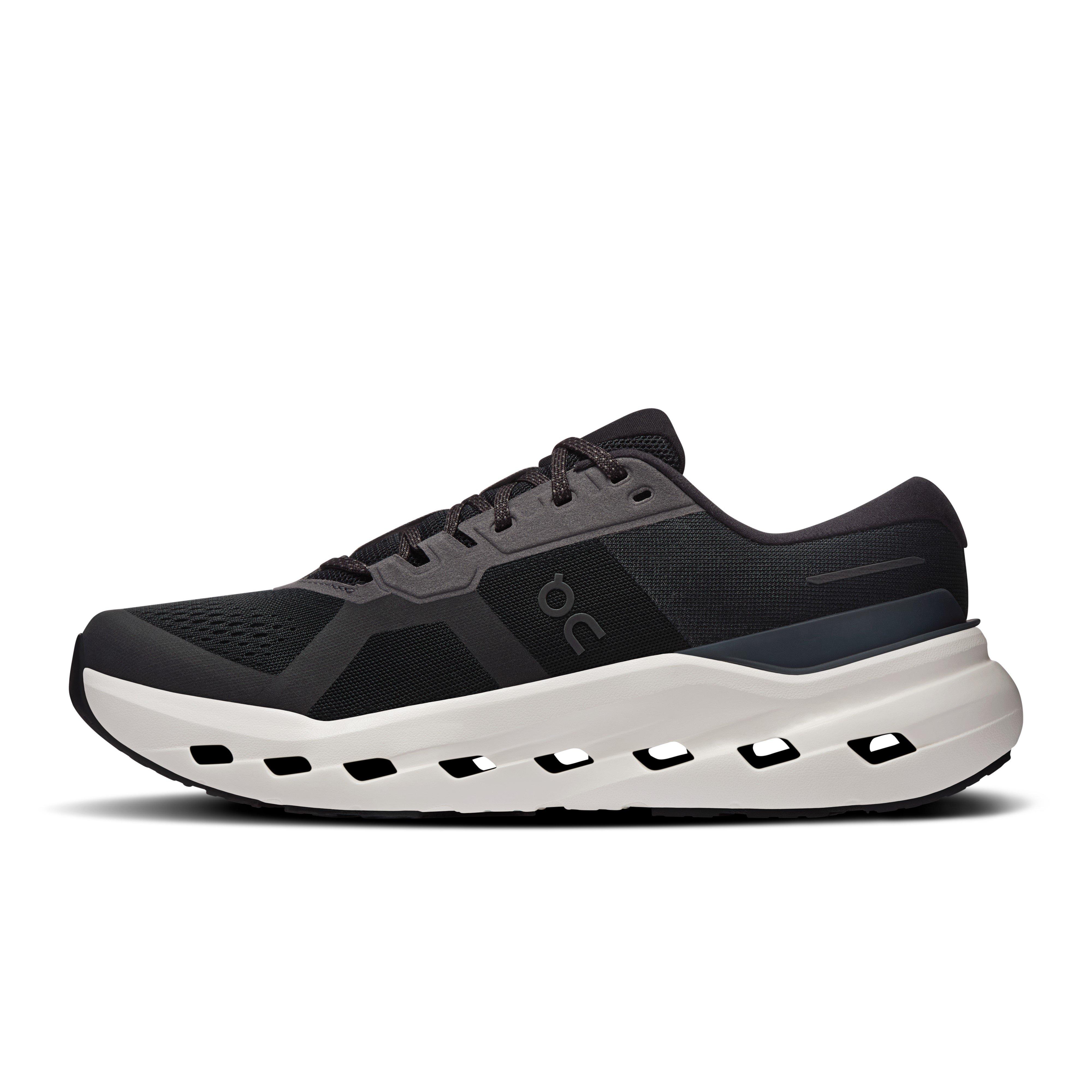 Schwarz/Elfenbein - On - Mens Cloudrunner 3 Road Running Shoes - 6
