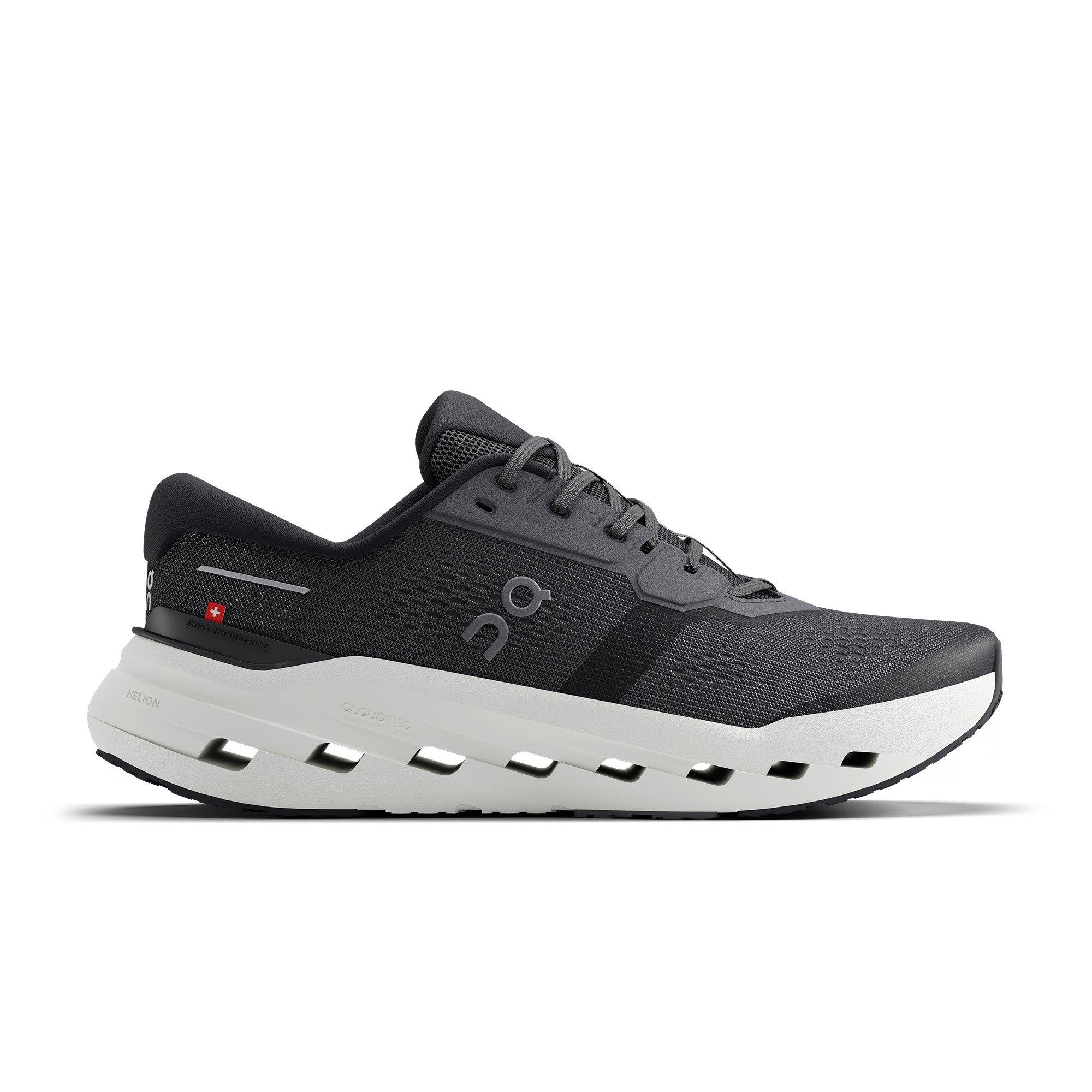 Schwarz/Elfenbein - On - Mens Cloudrunner 3 Road Running Shoes - 10