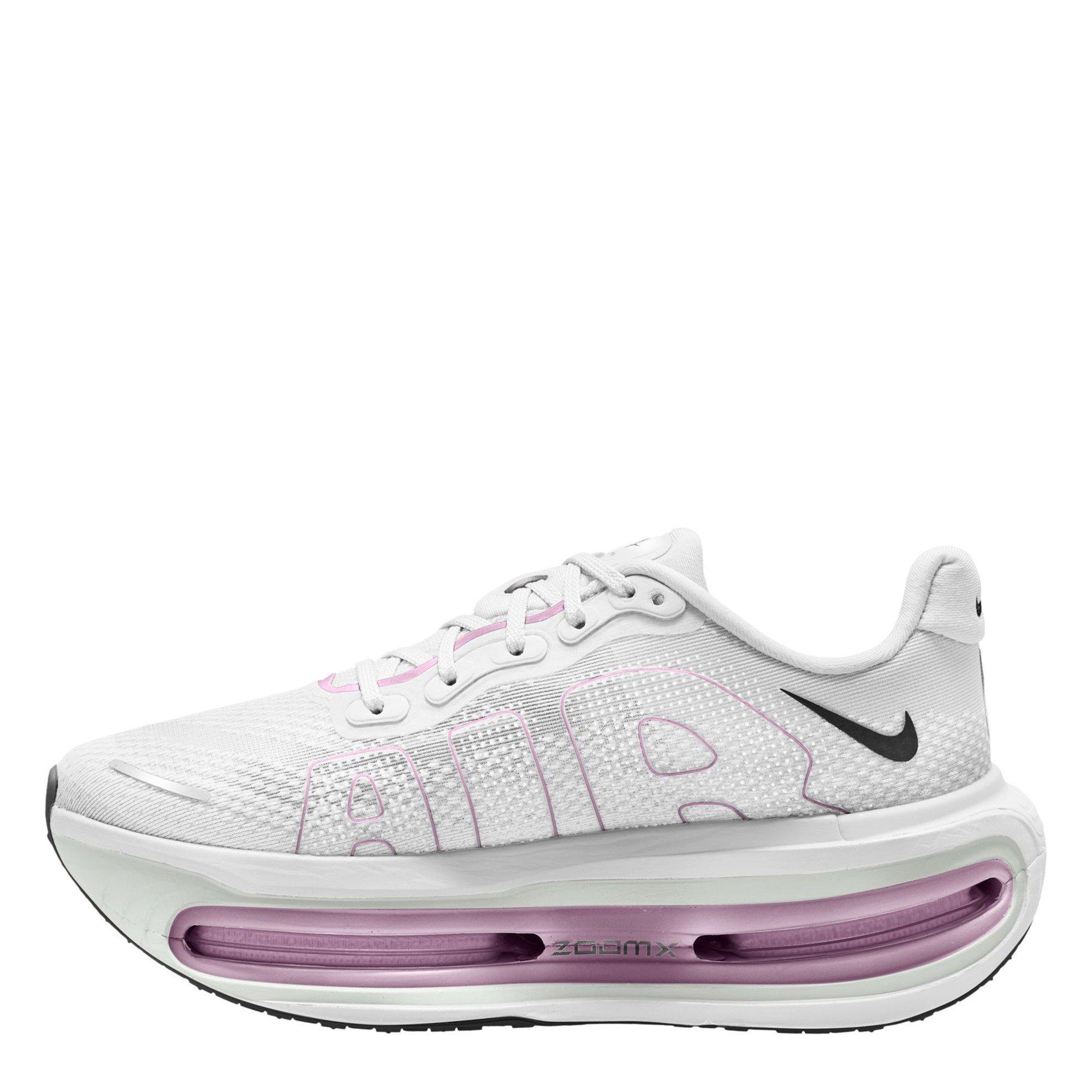 Wht/Blk-Lilac - Nike - Vomero Premium Womens Running Shoes - 2